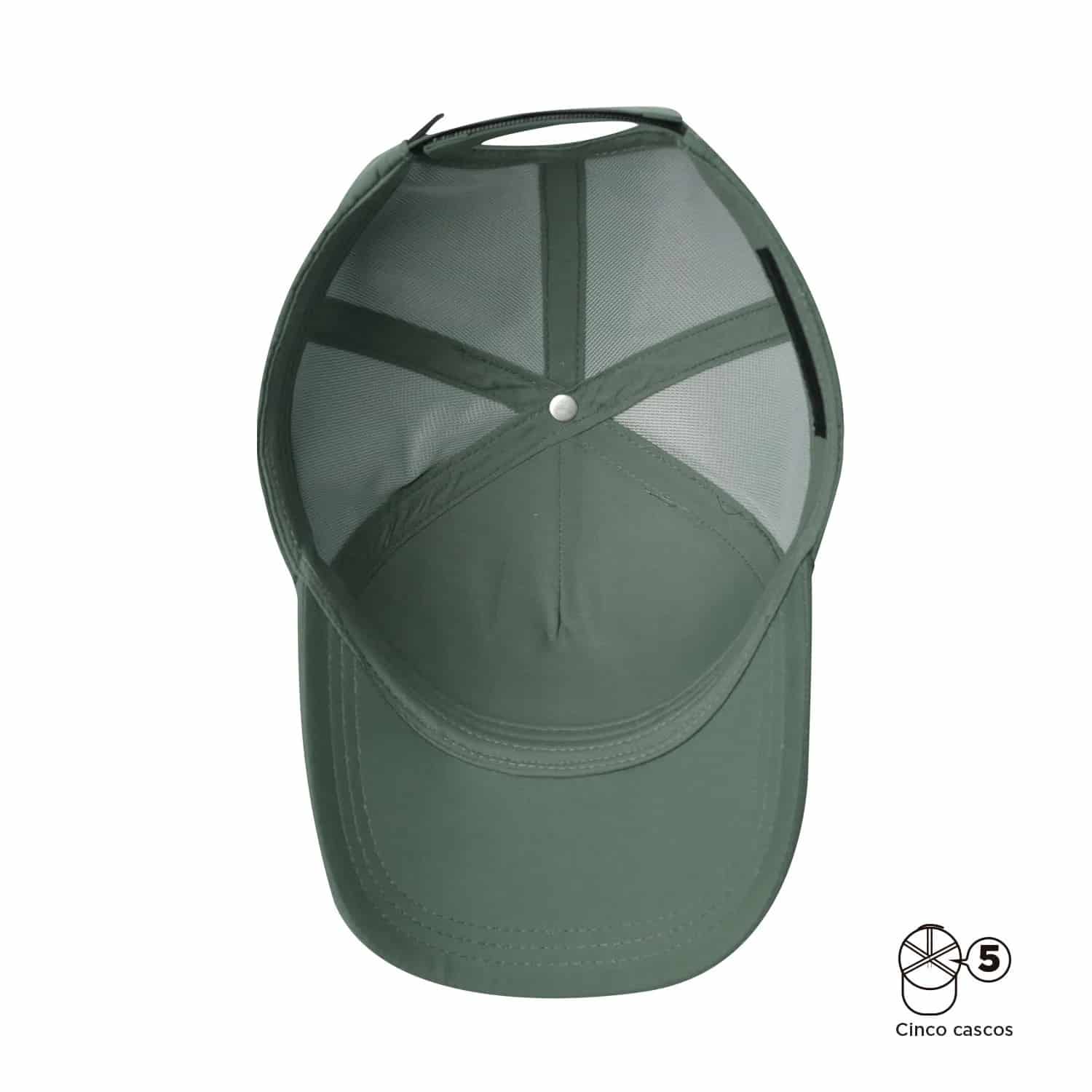 Gorra Beisbolera Tolon con Filtro UV Verde - miniatura 10