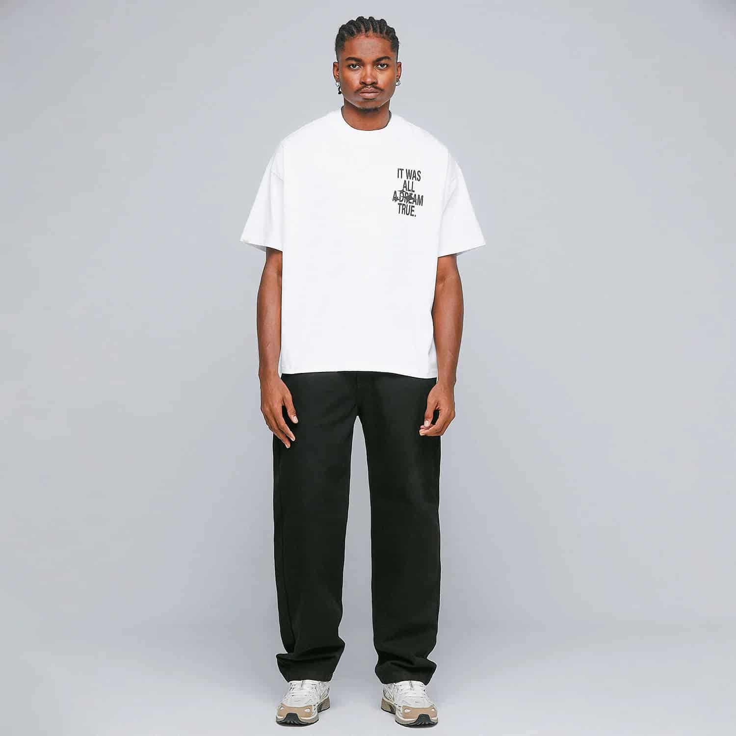 Dreams Boxy Tee - Black - miniatura 4