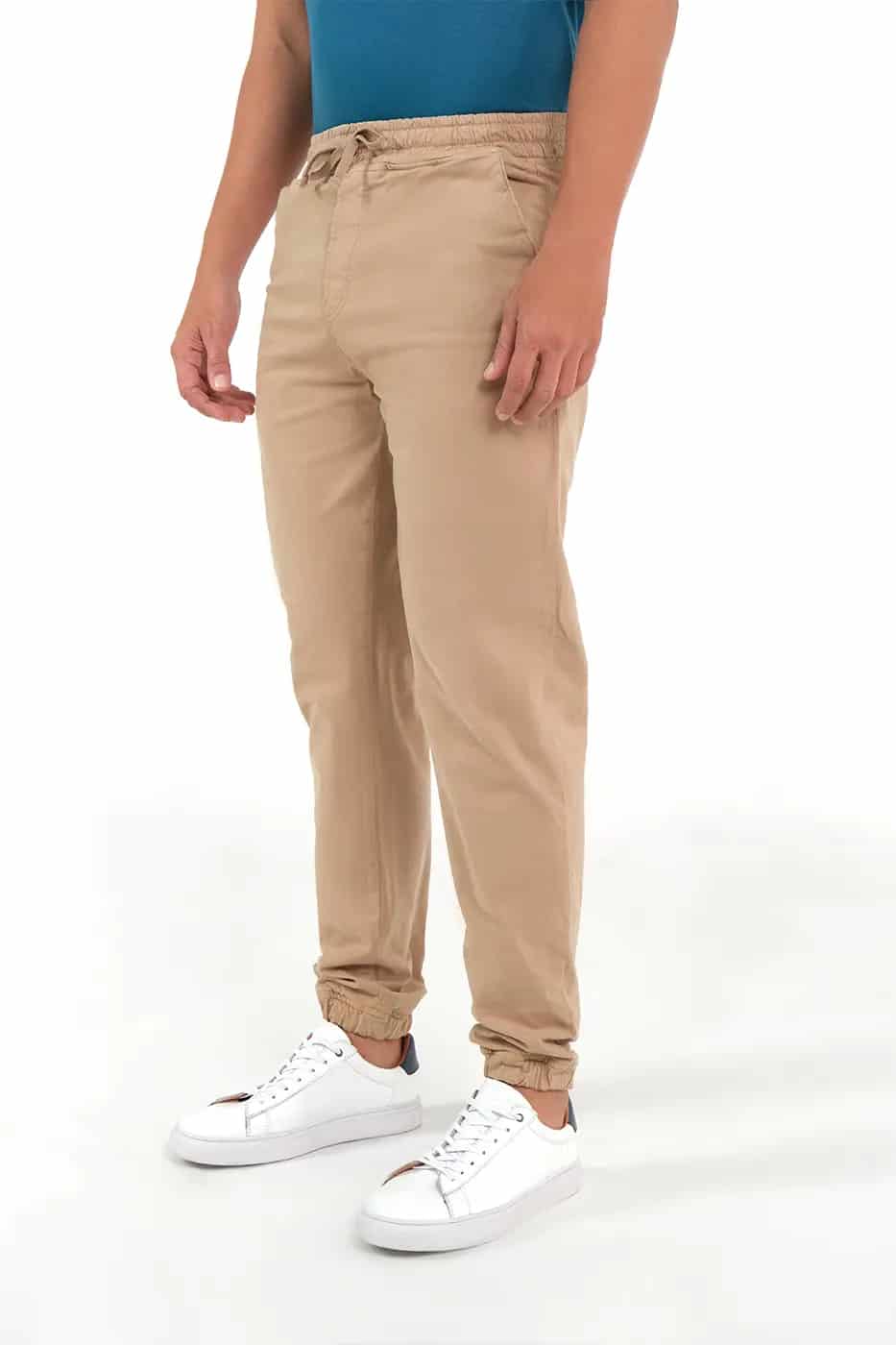 Pantalón Jogger Slim Fit Mezcla Algodón Tannin - miniatura 4