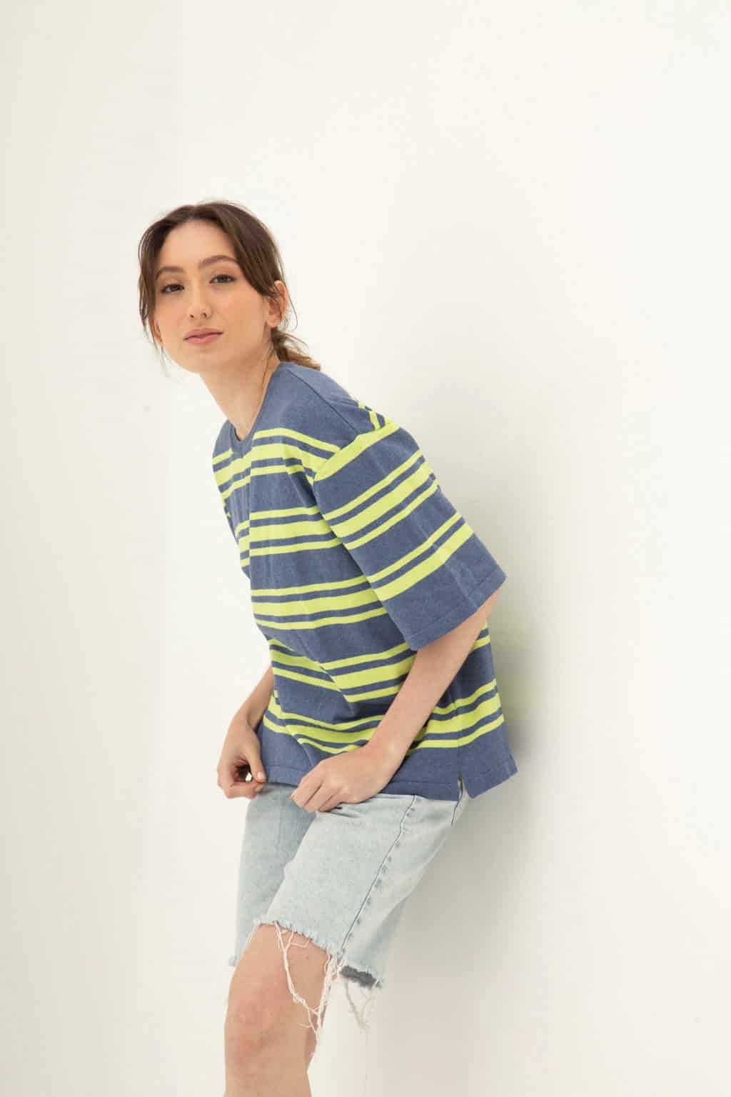 T-shirt Tejida Rayas Biche - miniatura 6