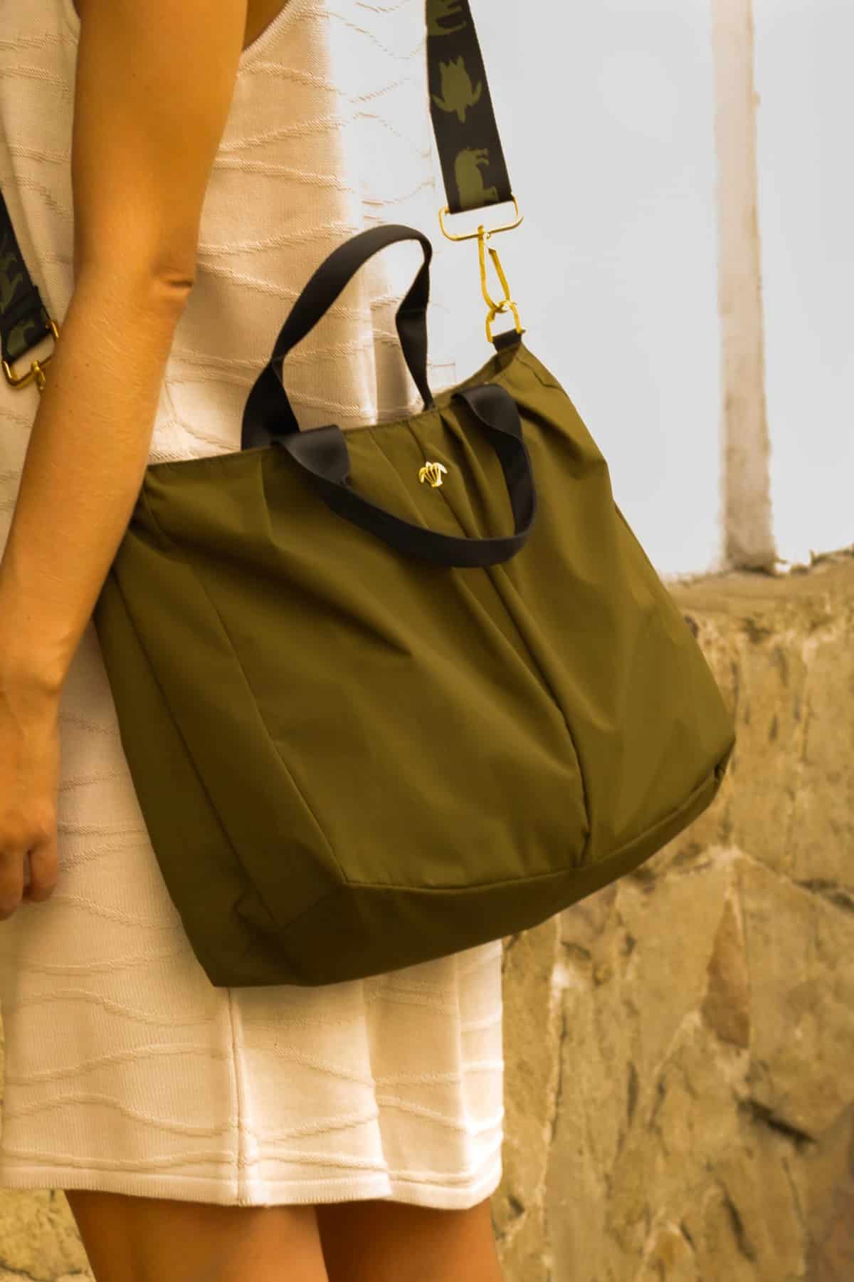BAULA SHOPPER BAG ECO L – GREEN - miniatura 3