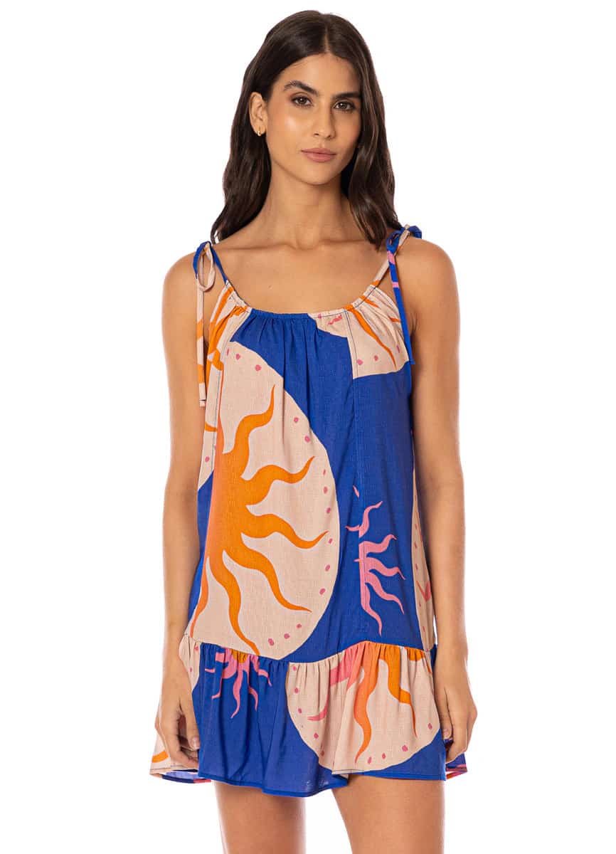 Maaji Sunlit Bloom Magnolia V Short Dress