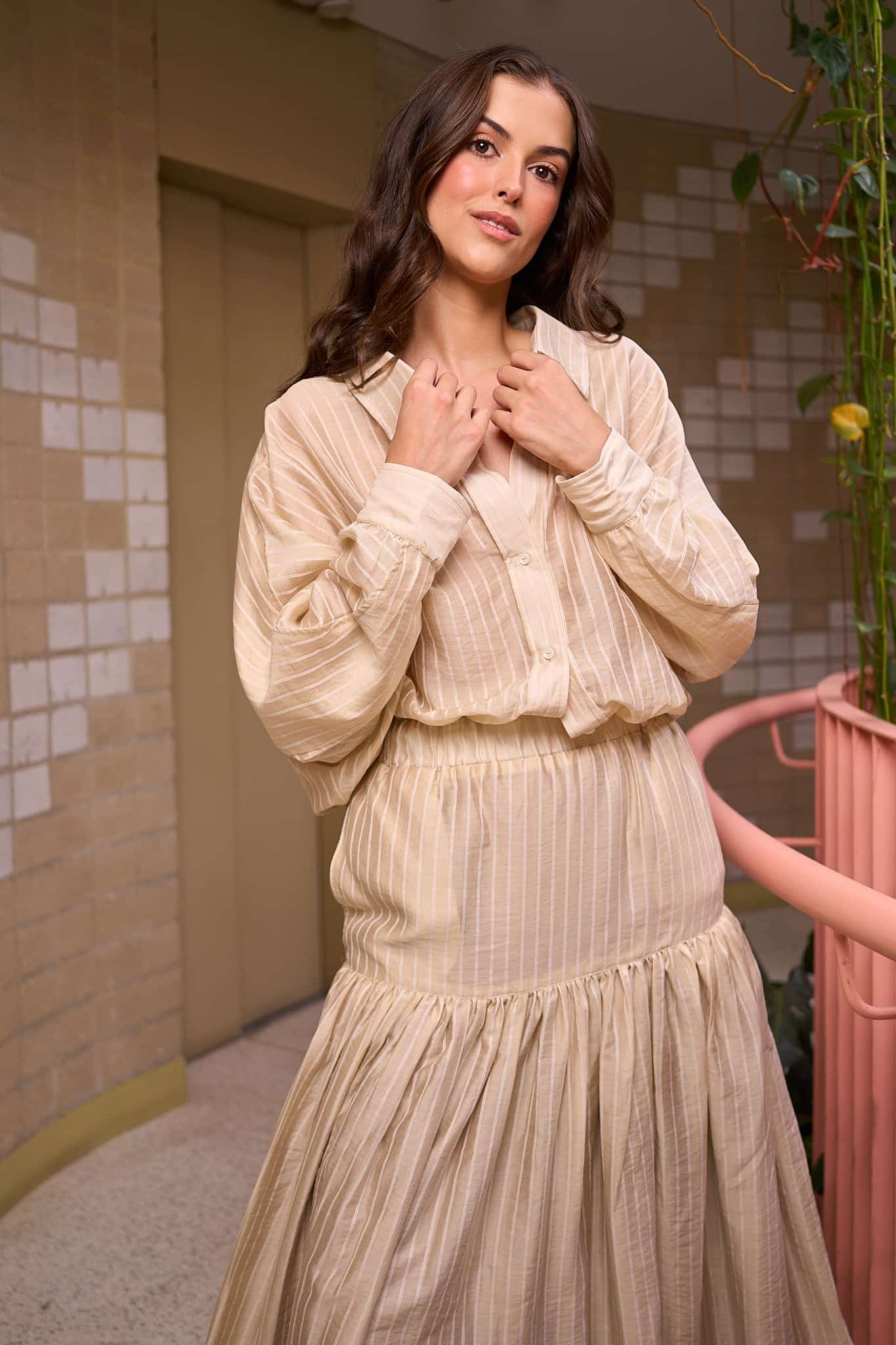 CAMISA GLORIA IVORY