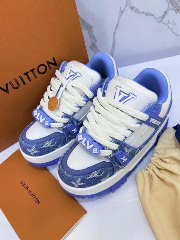 TENIS LOUIS VUITTON MAXI AZUL