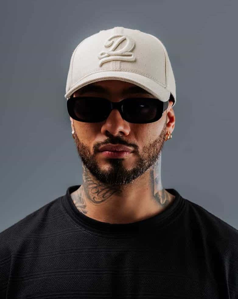 Gorra Para Hombre Crudo Con Bordado Frontal DNM - miniatura 3