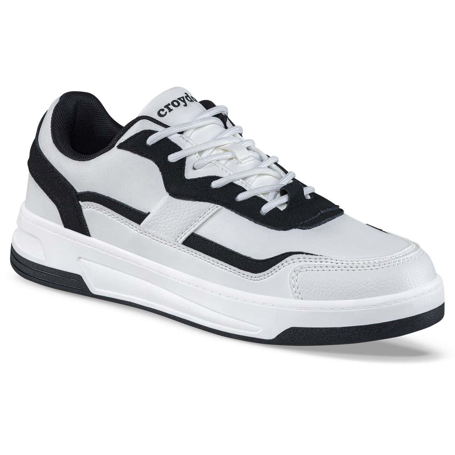 Tenis Urbanos Dagol Blanco-Negro Croydon para Hombre