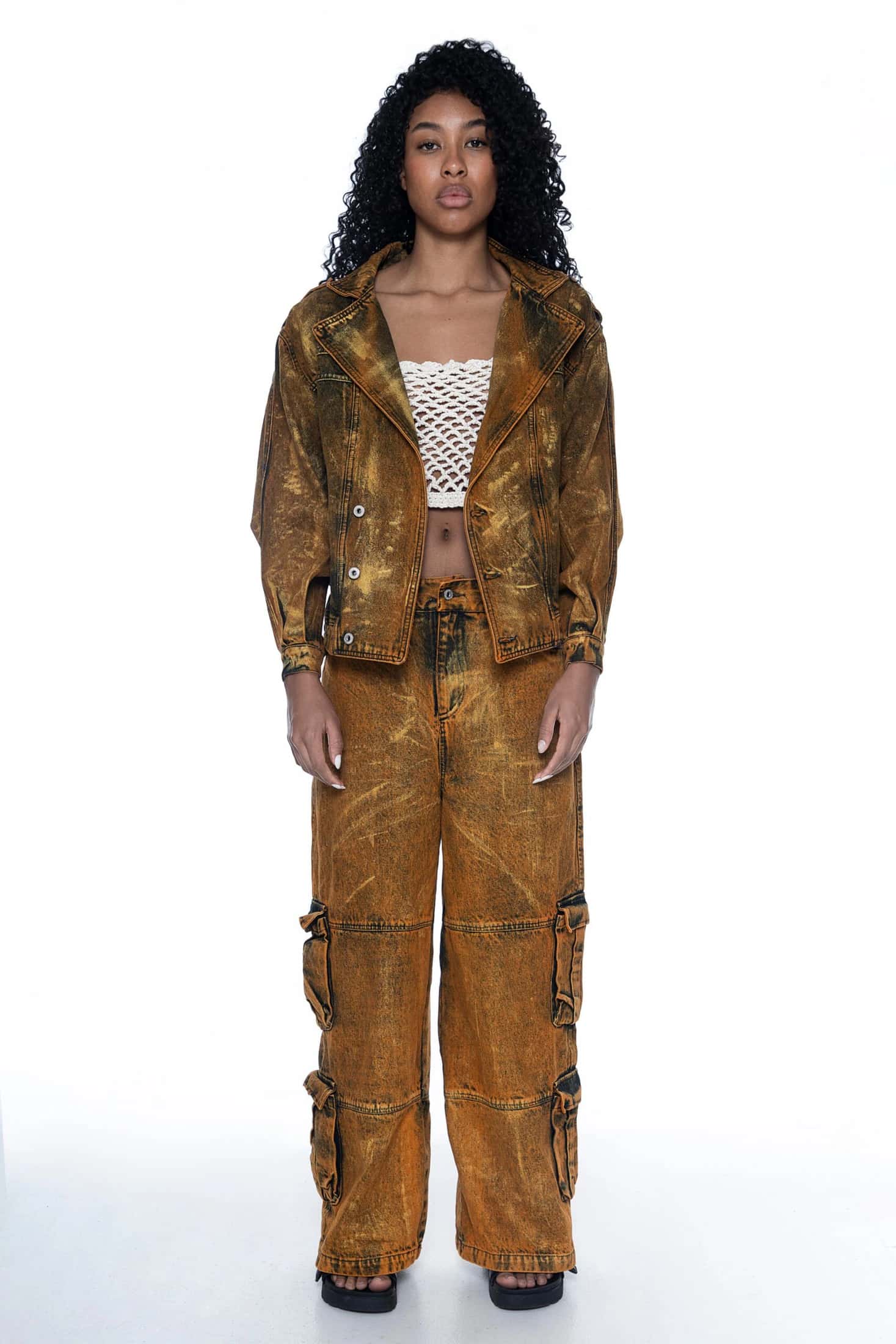 CHAQUETA OVERSIZE TUMBAGA
