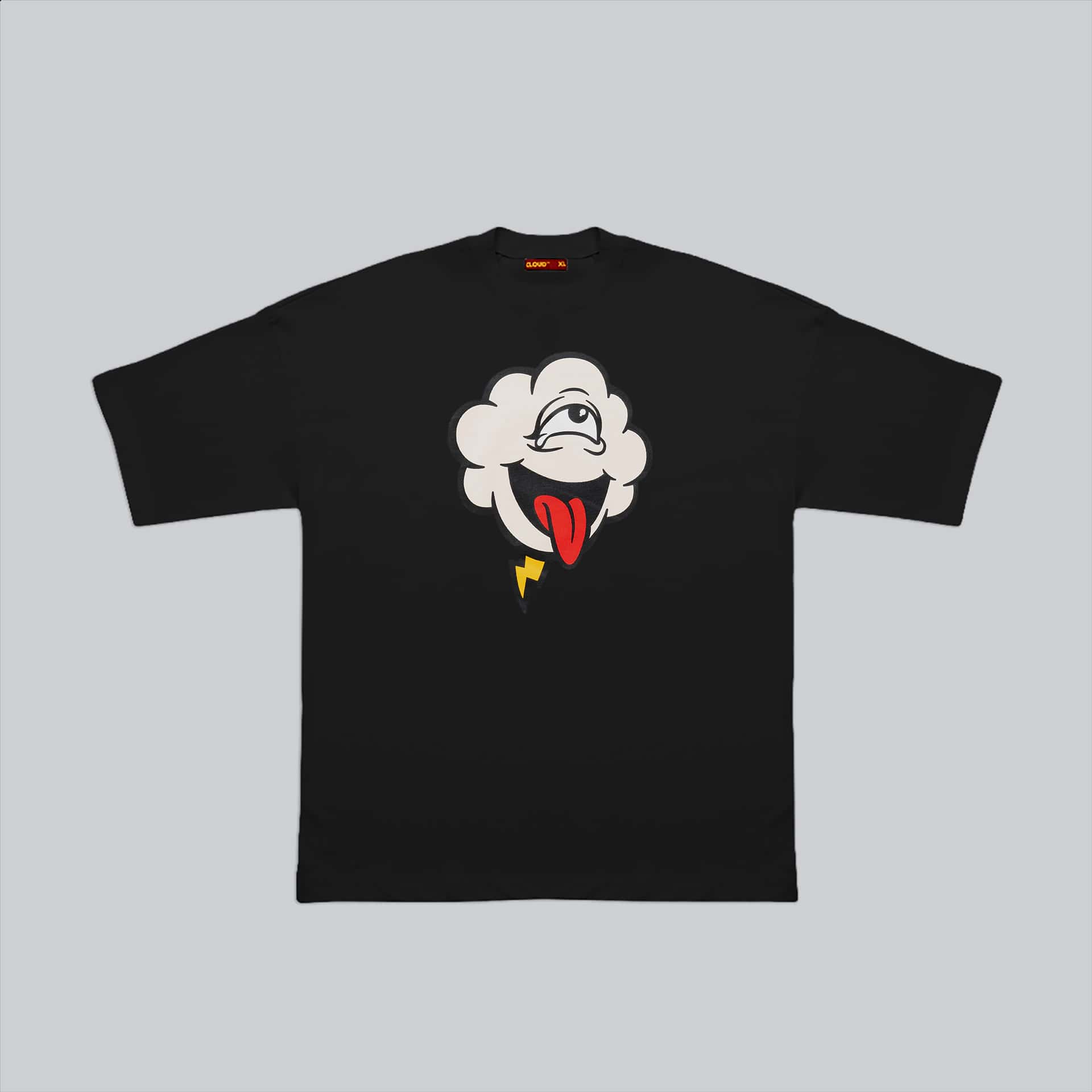 Camiseta nube negra