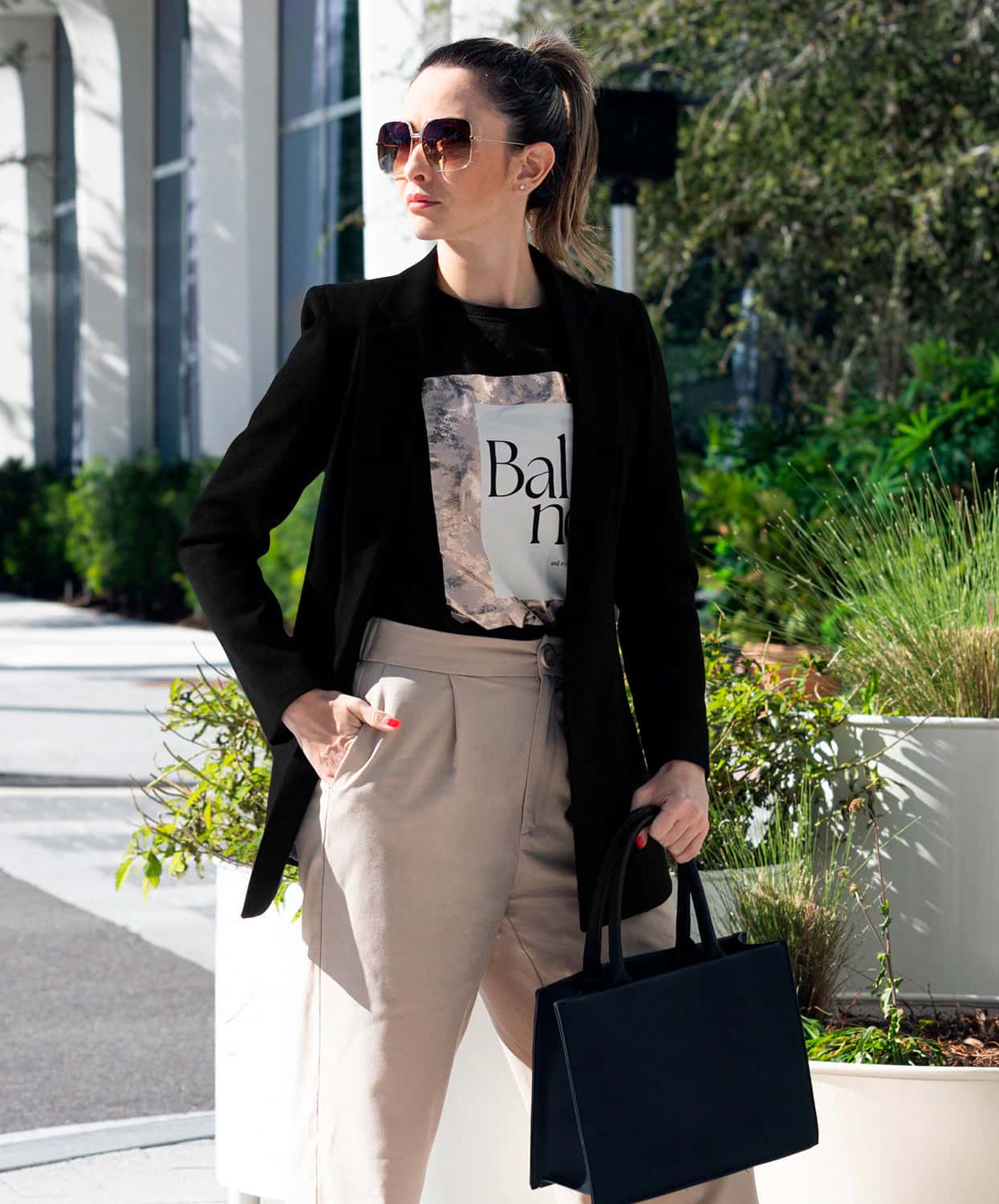Blazer Negro Viena