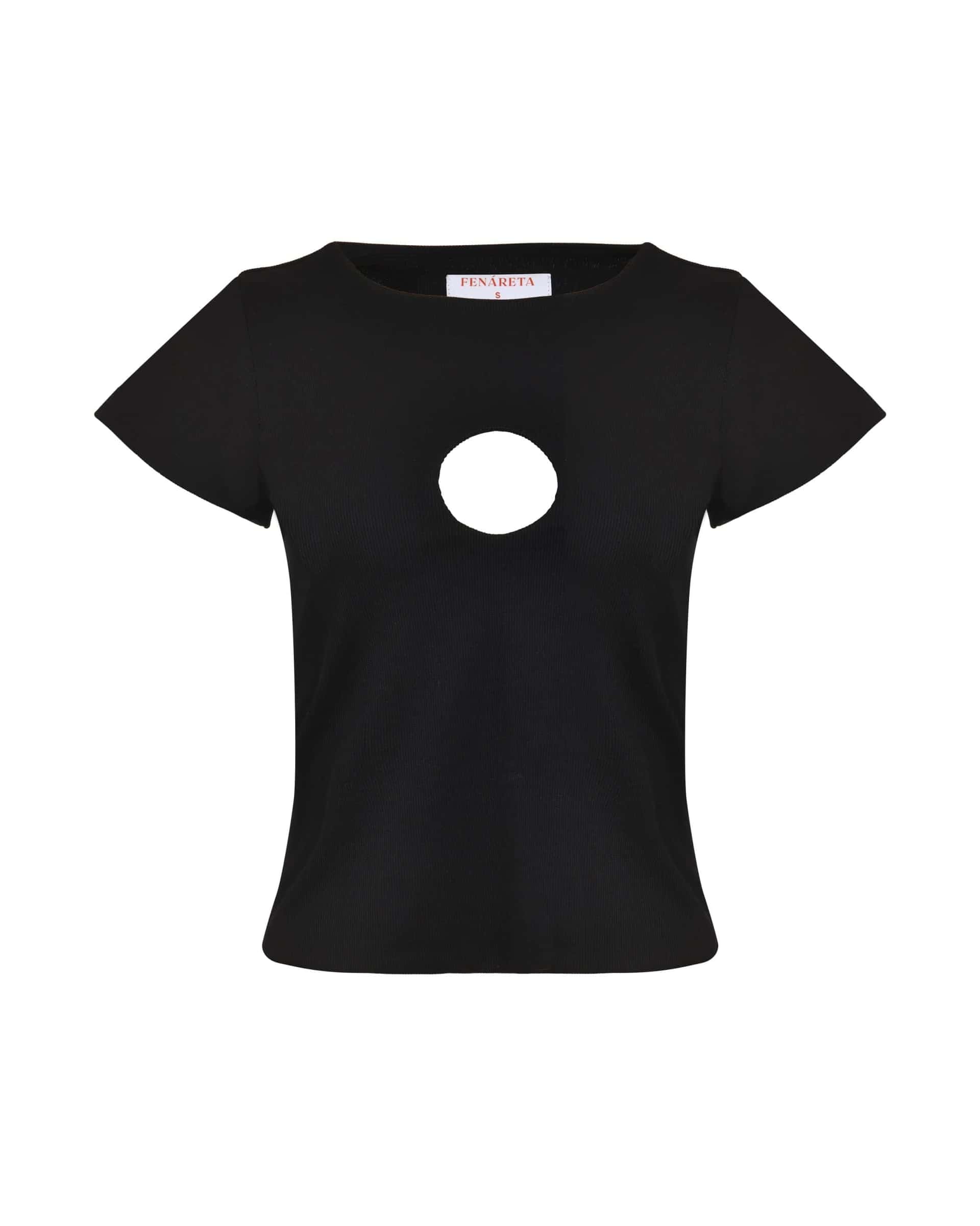 Black rib Top