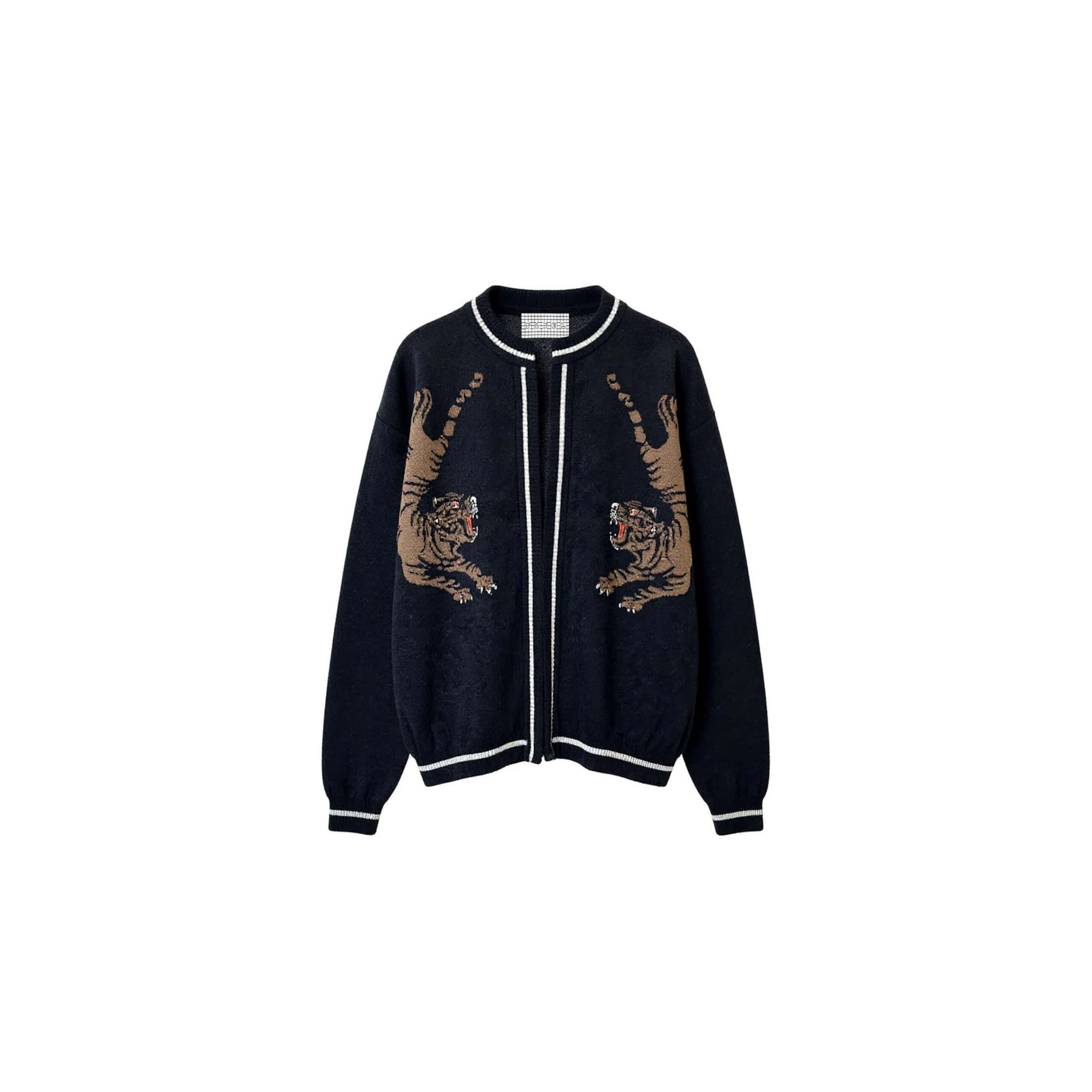 feline bomber jacket