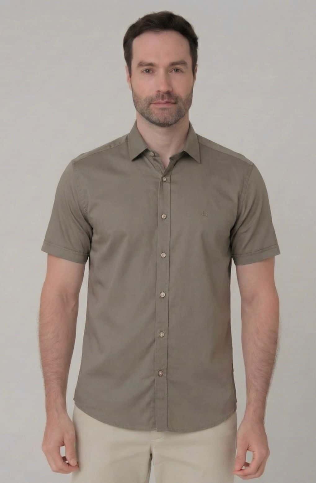 Camisa manga corta para hombre Jon Sonen 027224037