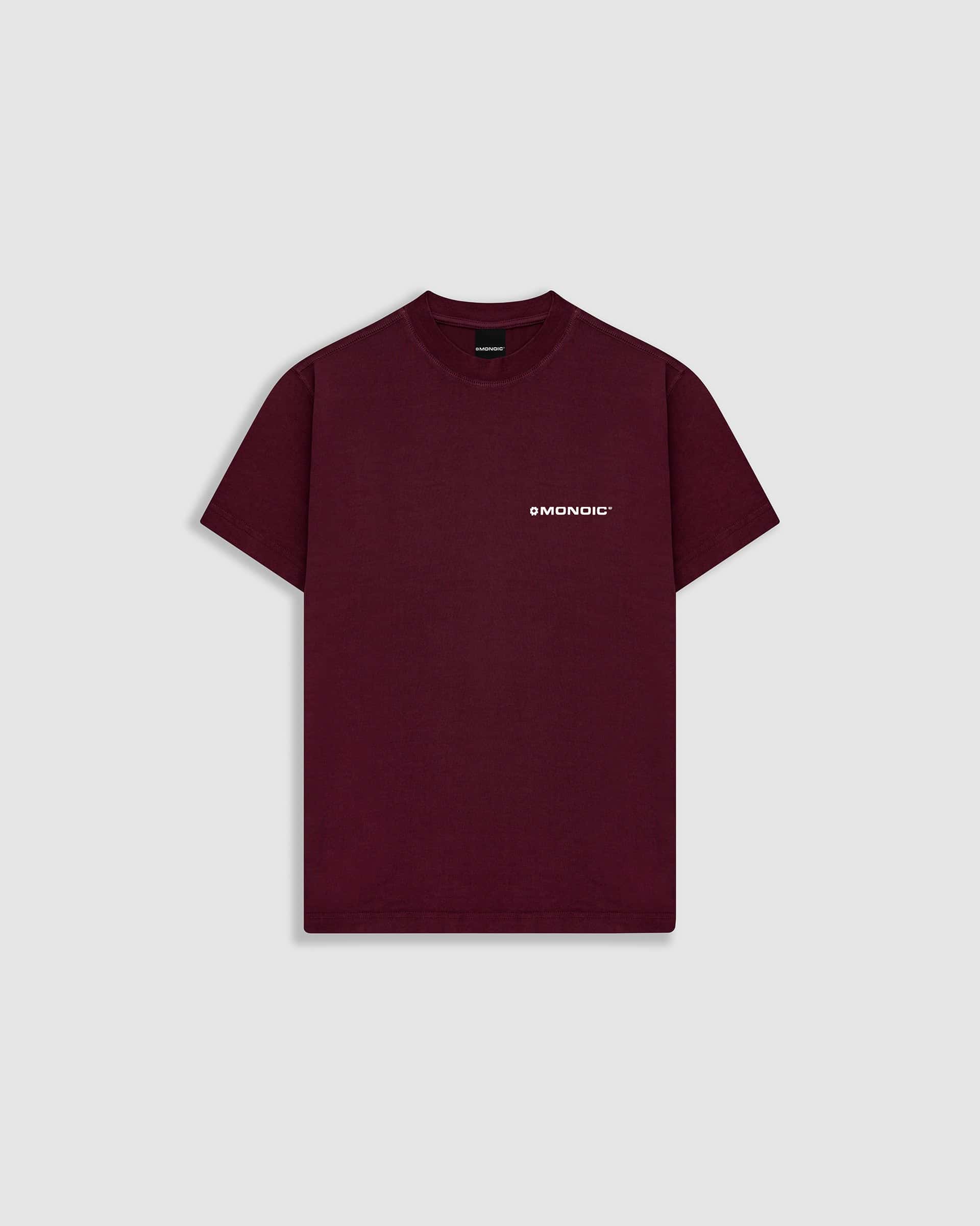 Camiseta Regular Fit Básica V3 - Burgundy