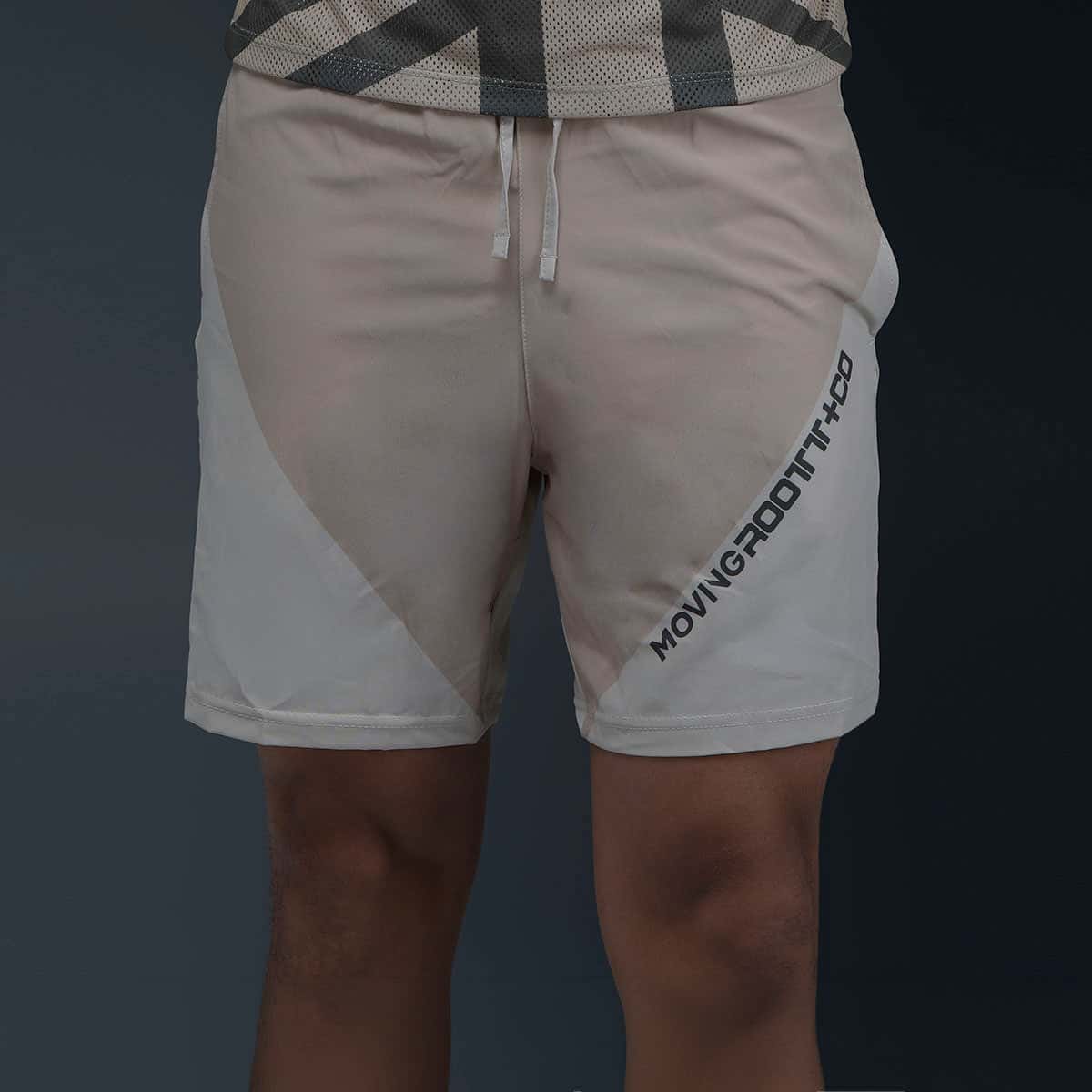 Pantaloneta Deportiva Beige