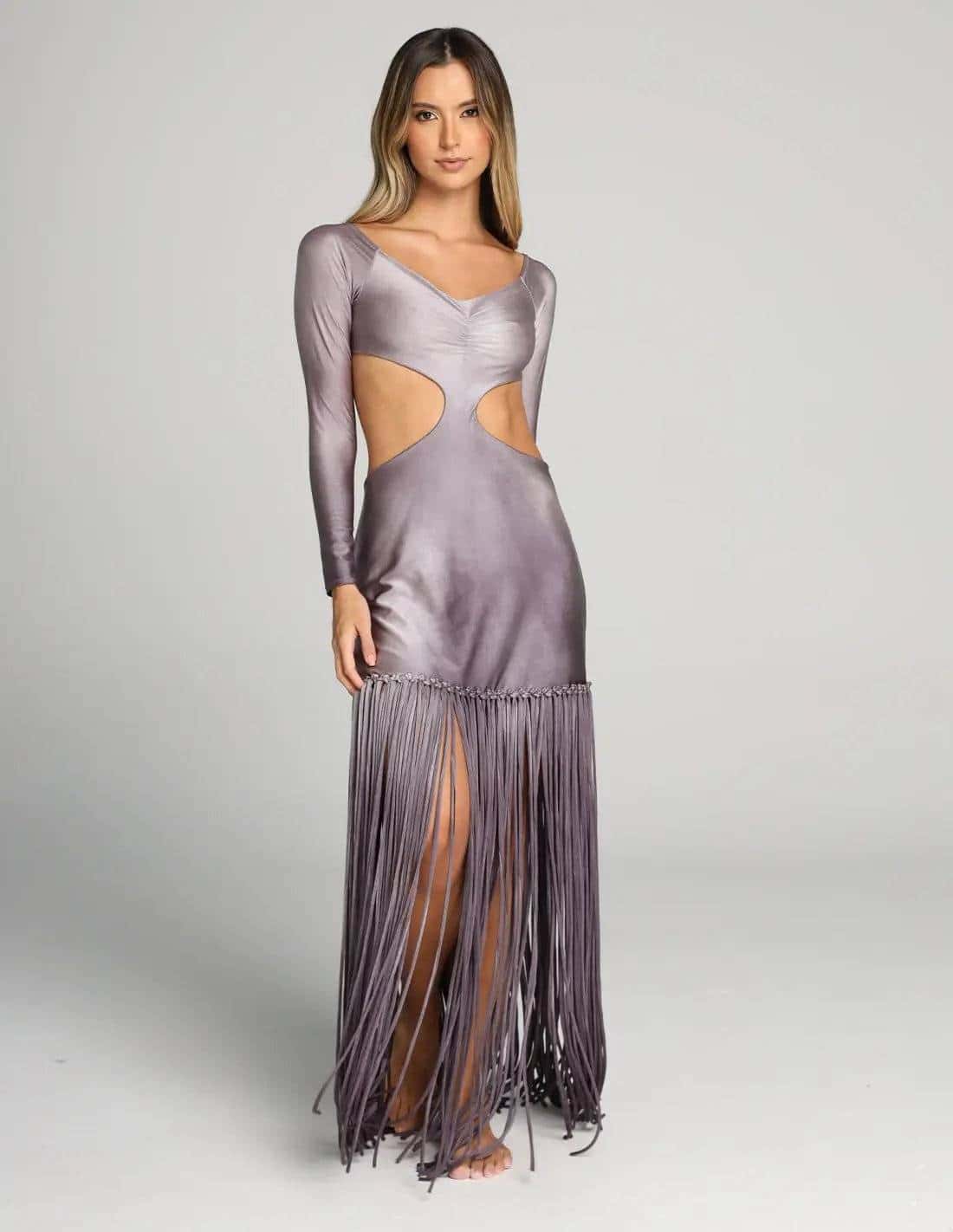 Vestido Aloha Faded Gray