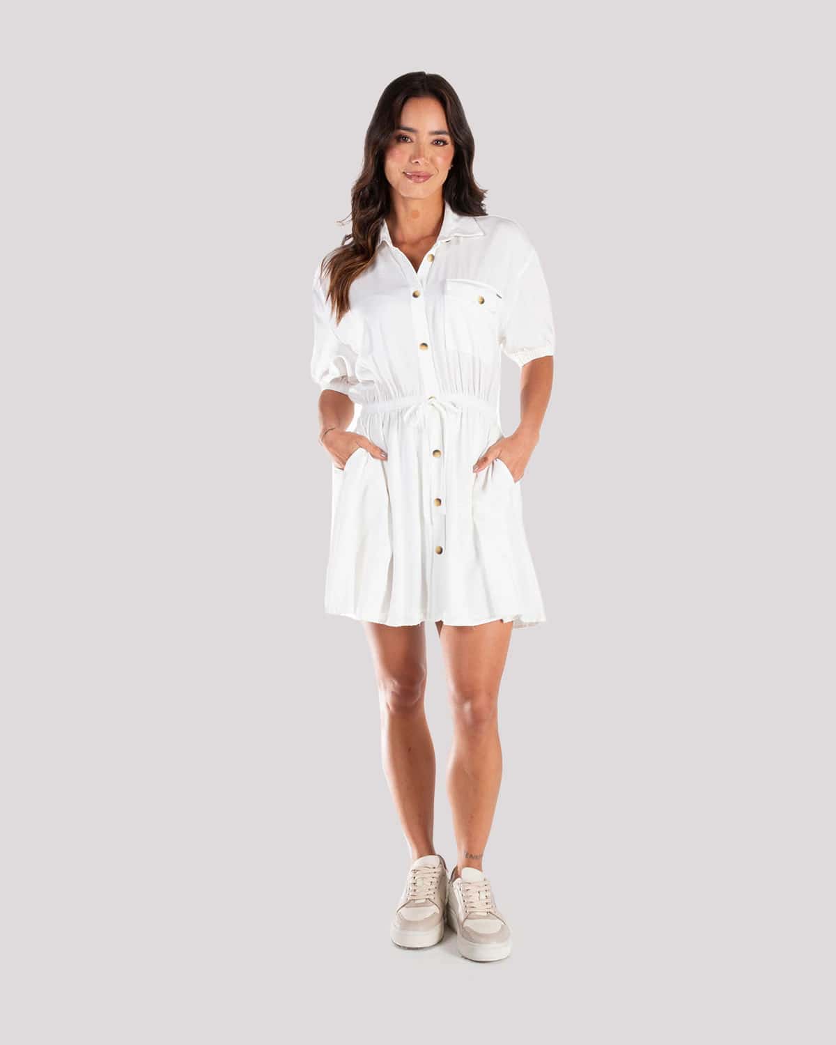 Vestido ivory para mujer