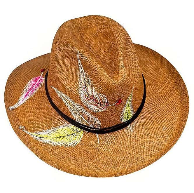 JEWEL FEATHER HAT