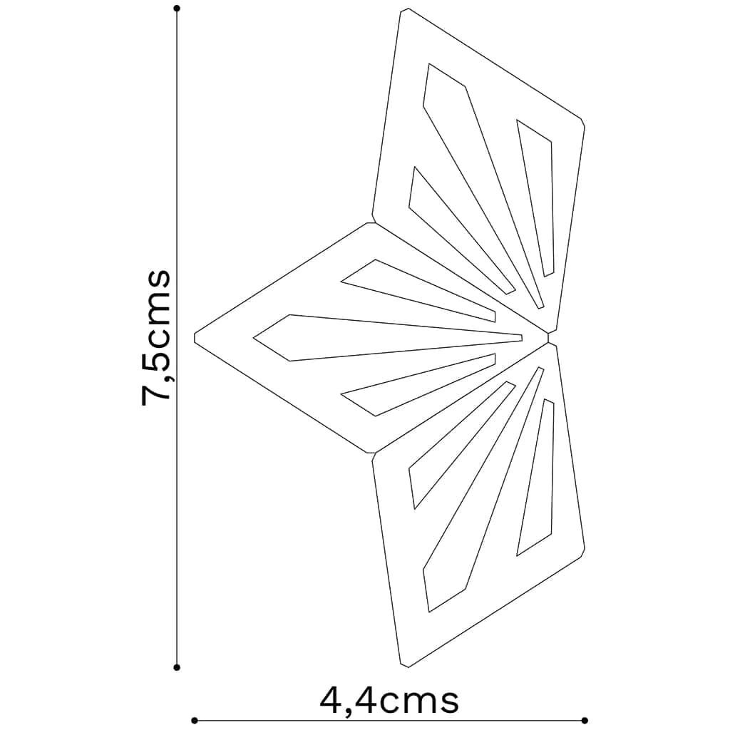 ARETES ESTRELLA EXTRA GRANDES - miniatura 2
