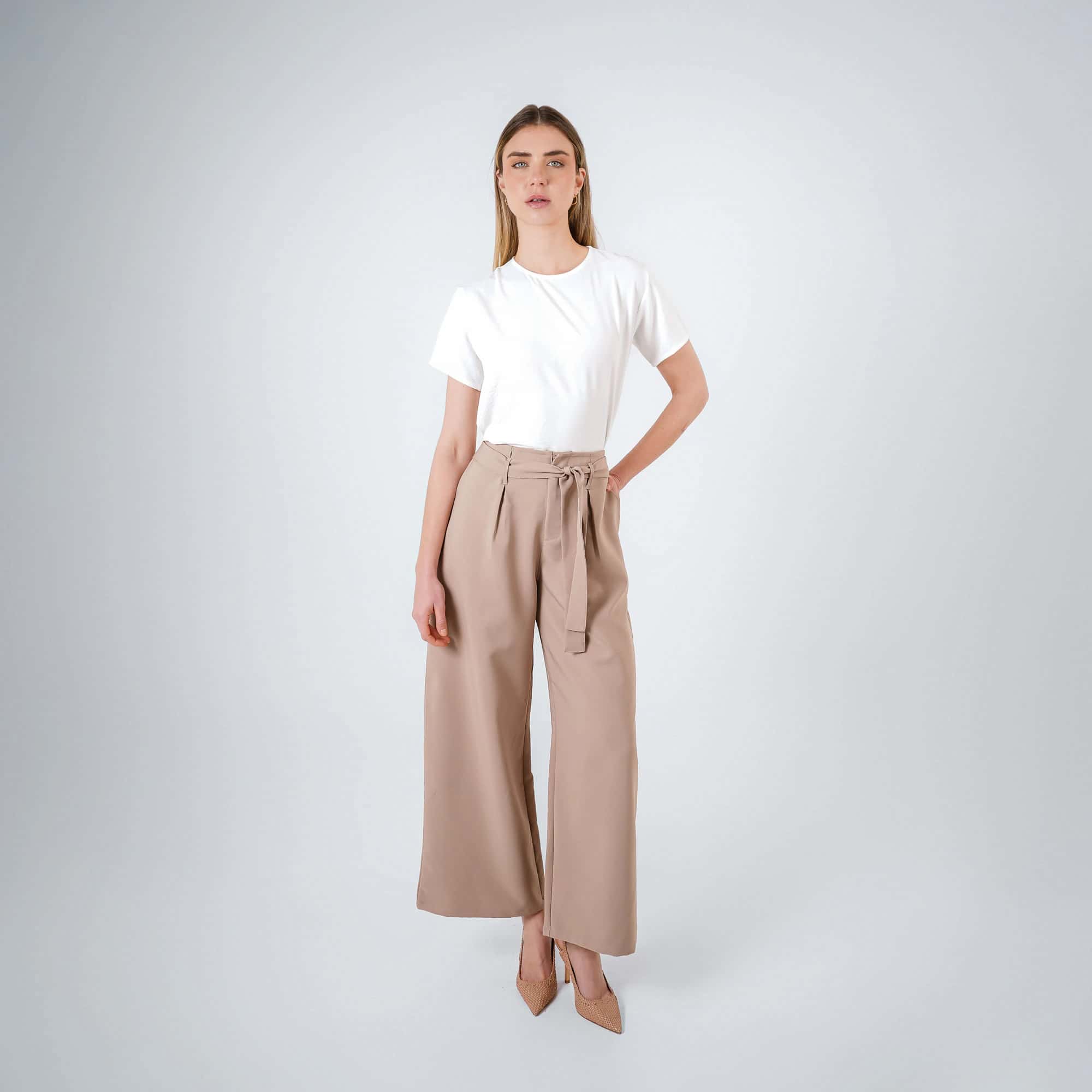 Pantalon Tiro Alto Bota Recta