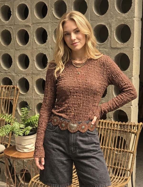 BUZO AMAPOLA CAQUI