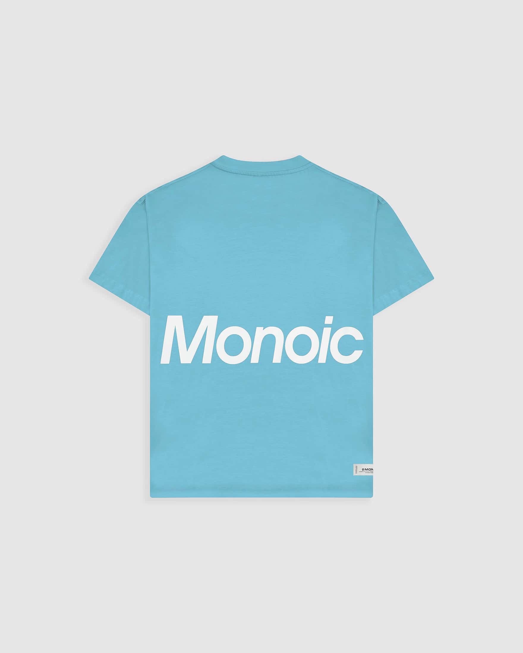 Camiseta Logo Oversized V4 - Azul Claro