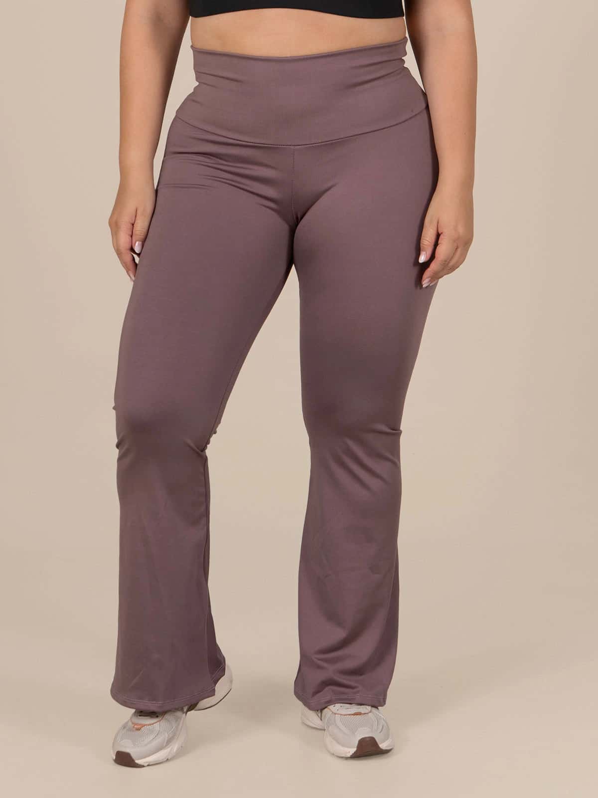 Chipre leggins talla plus uva seco oscuro
