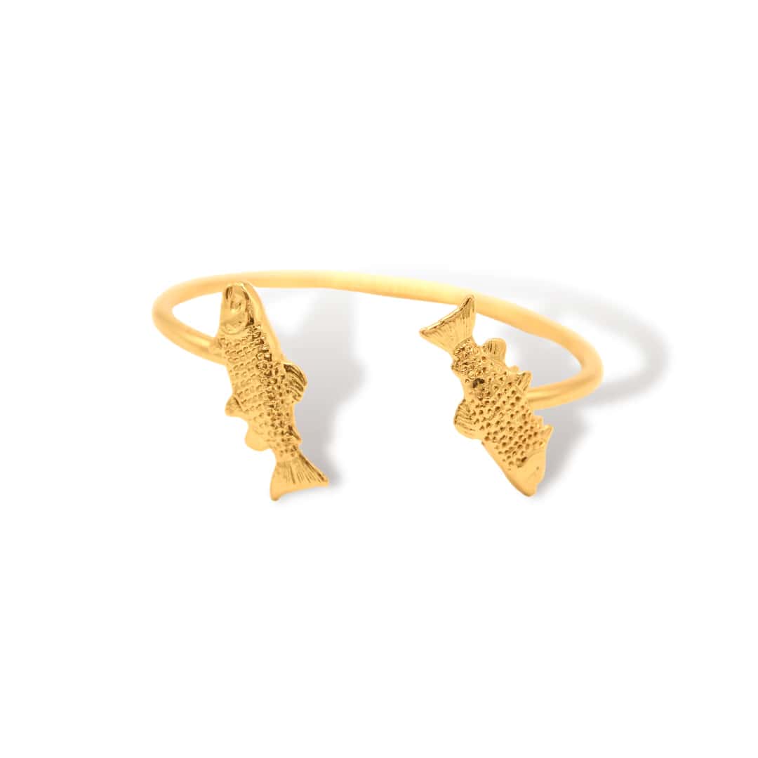 Brazalete con truchas