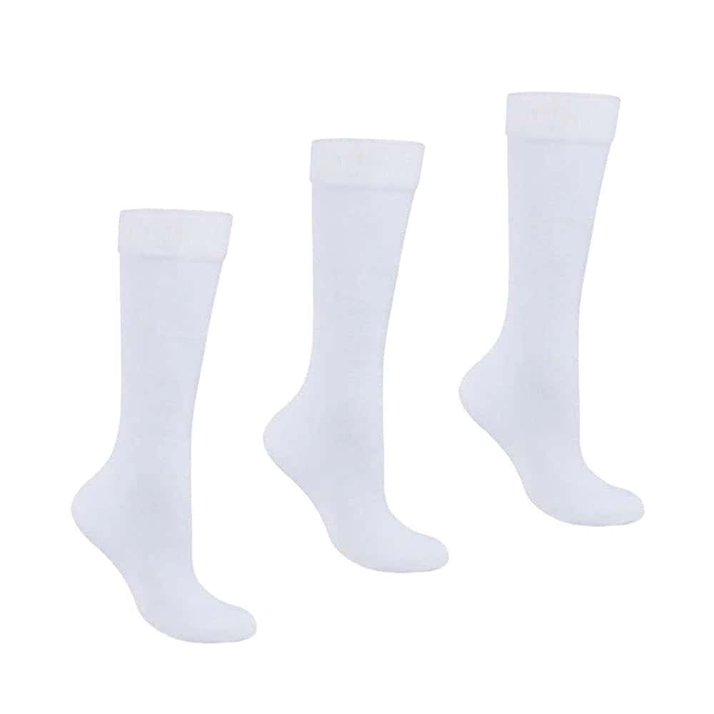 Medias Lisas Blanco Croydon Unisex