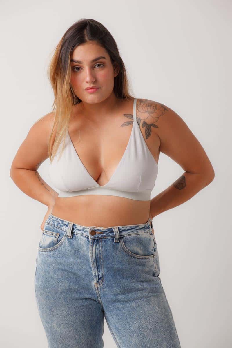 Basic Cotton Bralette - miniatura 3