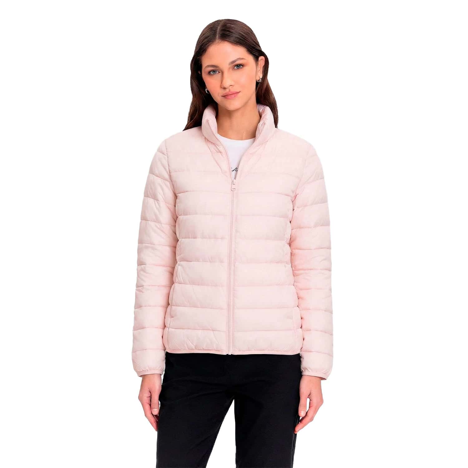 Chaqueta Acolchada Para Mujer Colora
