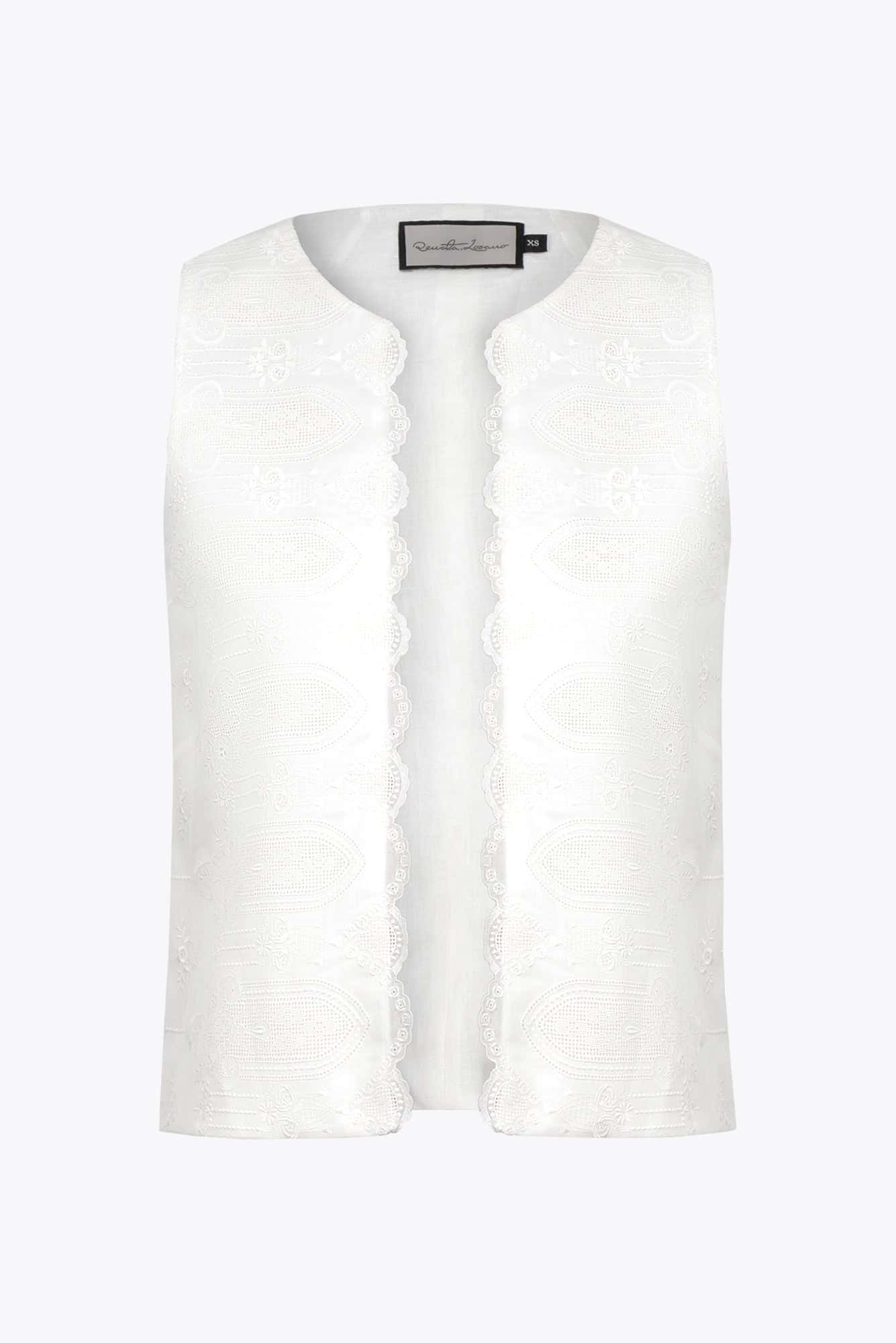 Chaleco Ciane Ivory