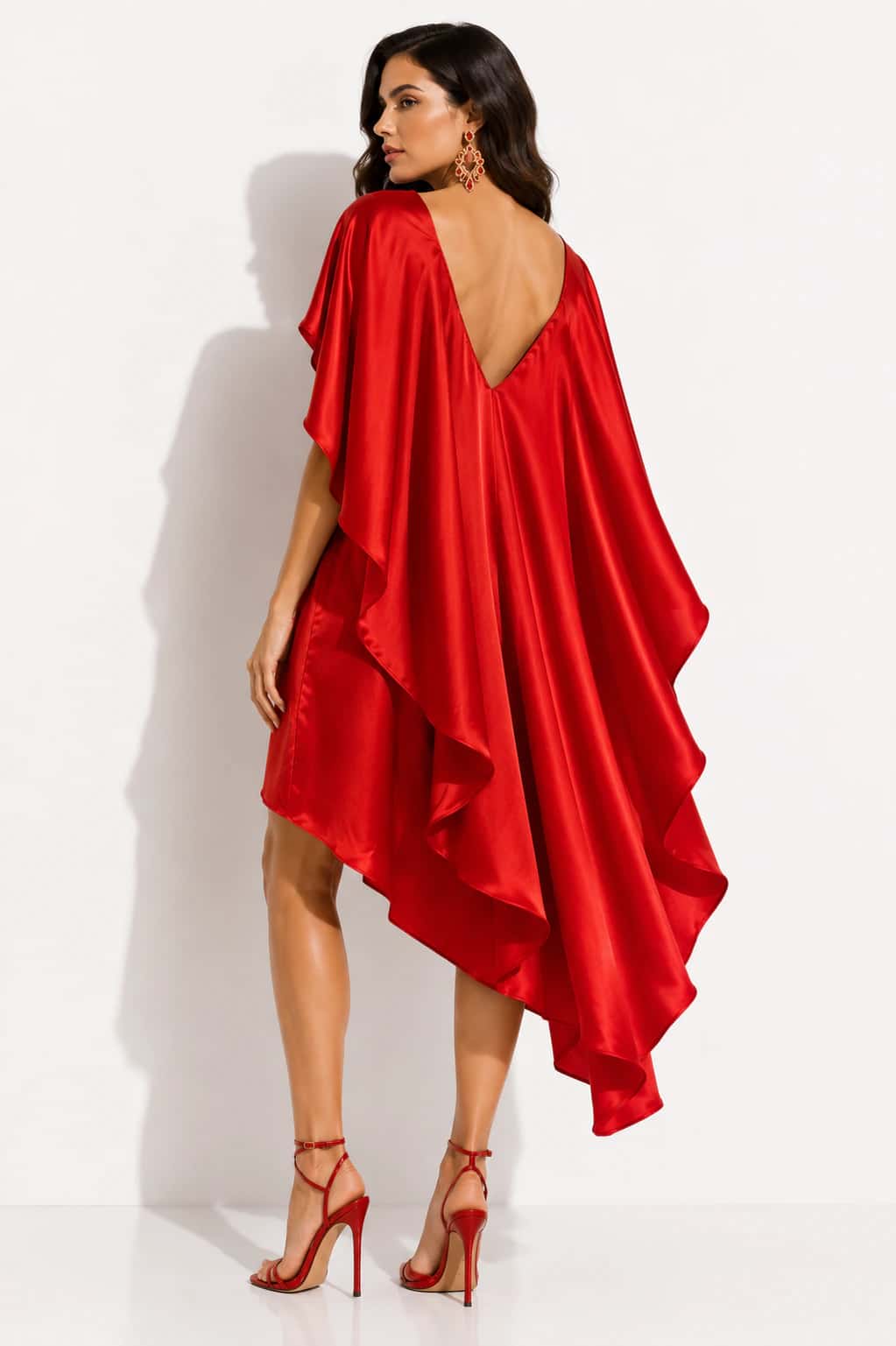 Vestido Goreti Rojo - miniatura 1