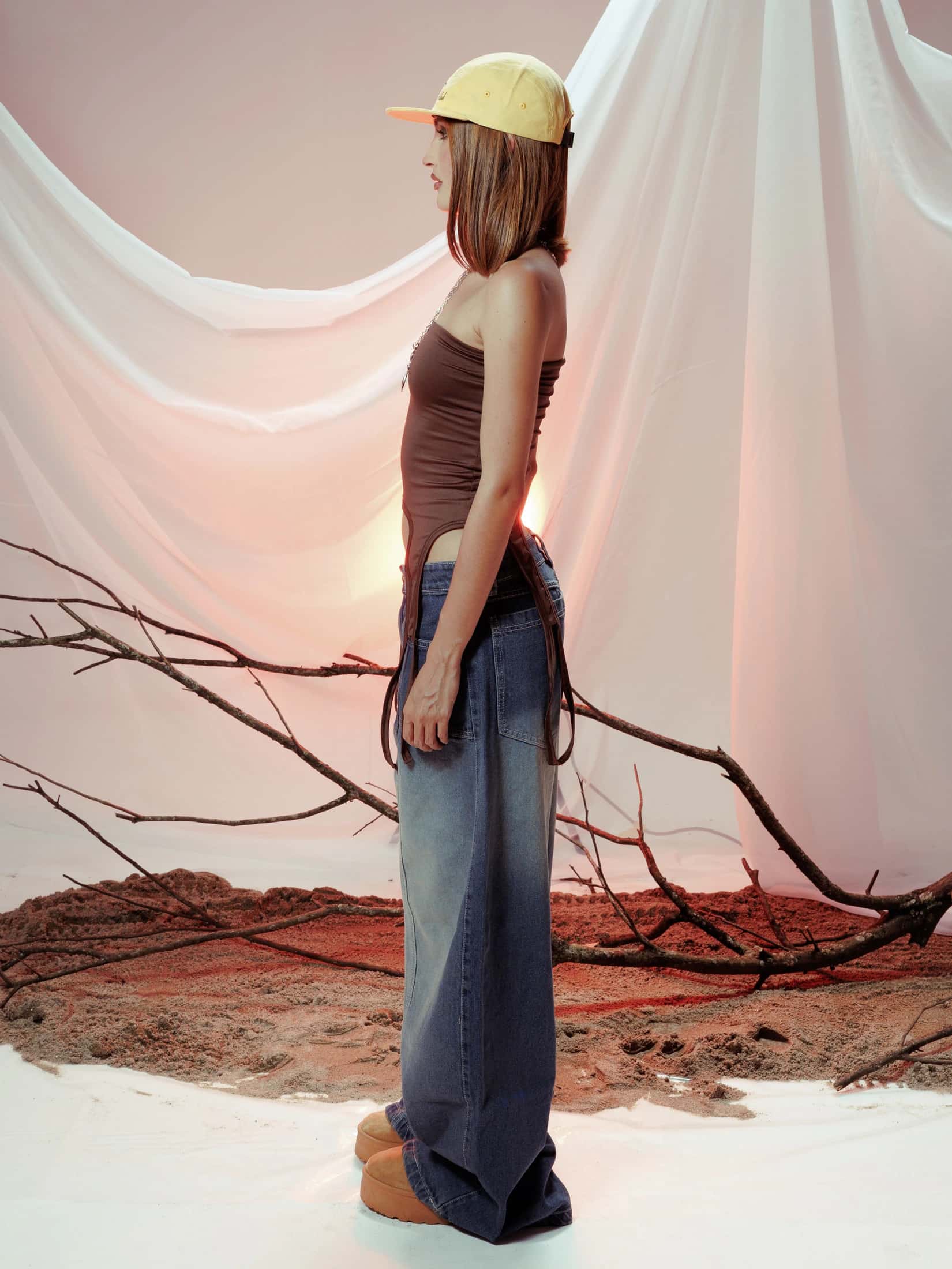 SIREN TOP MARRON - miniatura 3