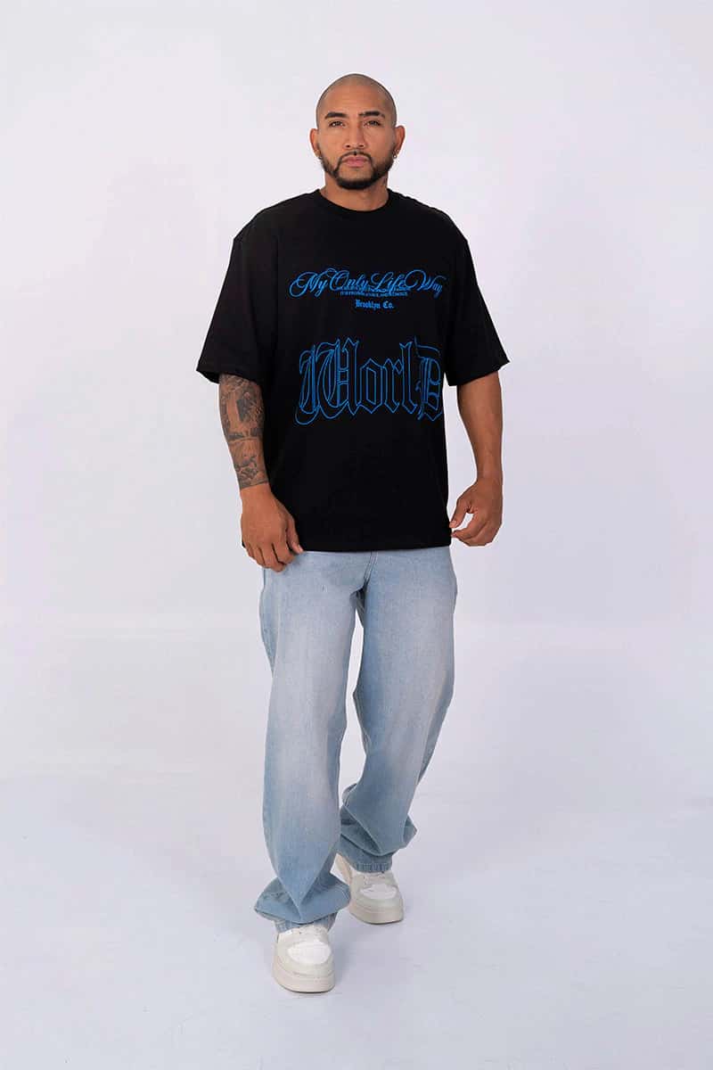 Camiseta oversize believe dog - miniatura 3