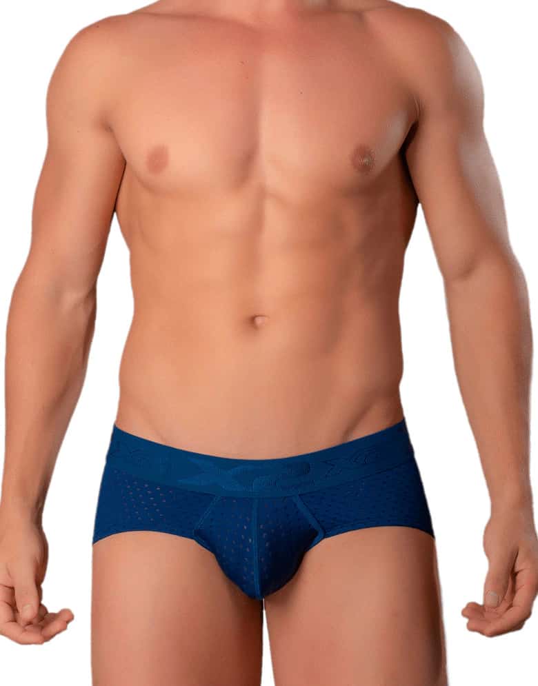 Brief Gallardini Nylon Azul X2