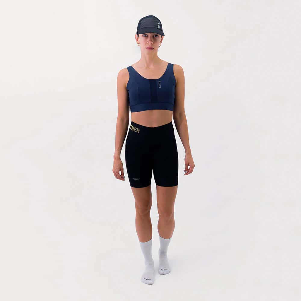SHORT RUNNING TITÁN EVO NERO PARA MUJER