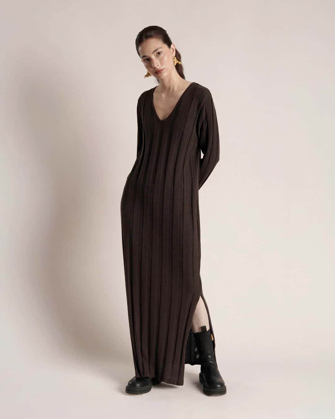 Vestido laguna Chocolate