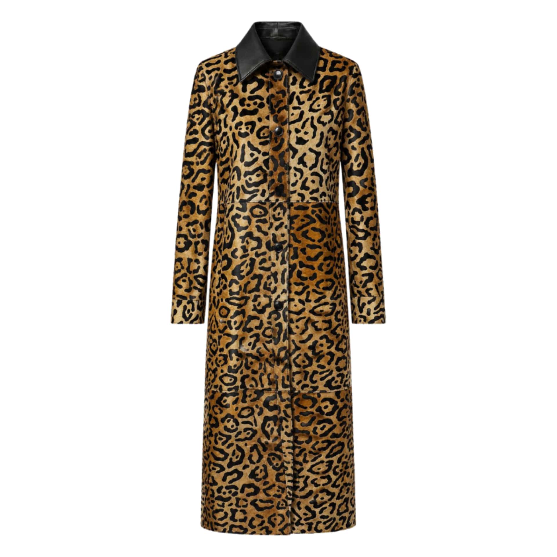 The	Estate Leopard Coat