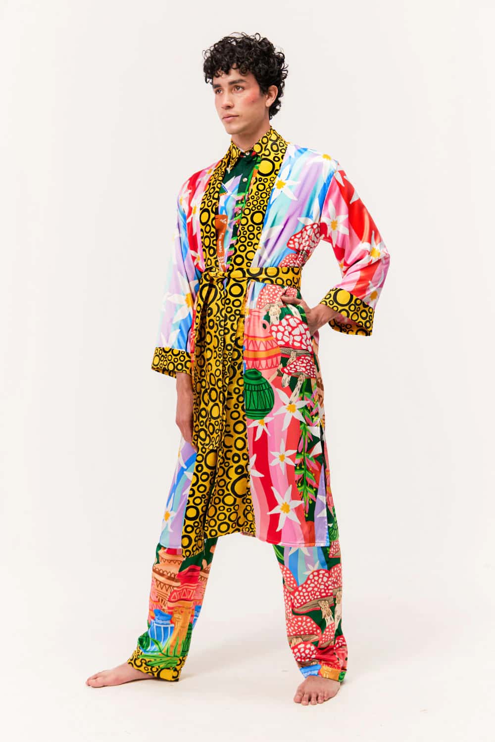 Bata-Kimono Unisex / Ilustración Alma de Barro