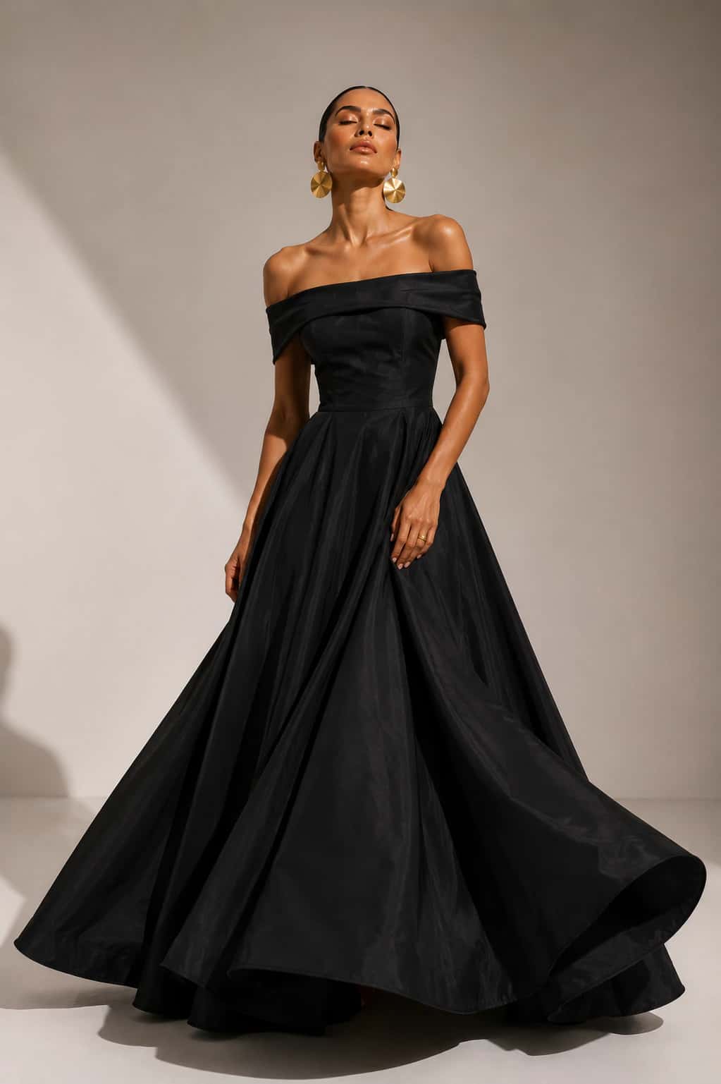 Vestido Topacio Negro - miniatura 3