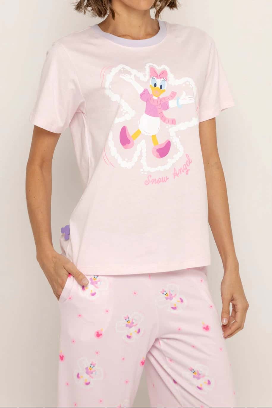 Conjunto Pantalón Elástico Rosa Daisy