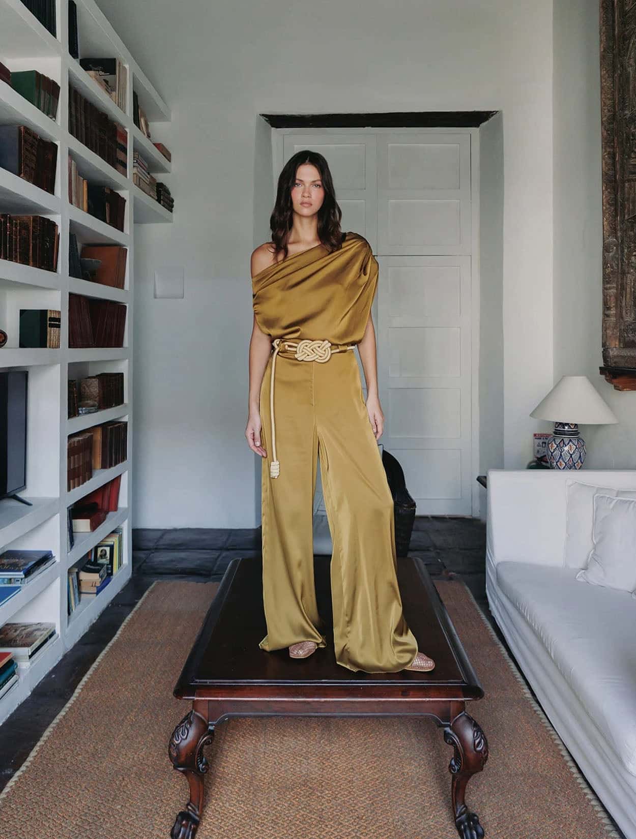 PANTALÓN BOTA ANCHA SEDA