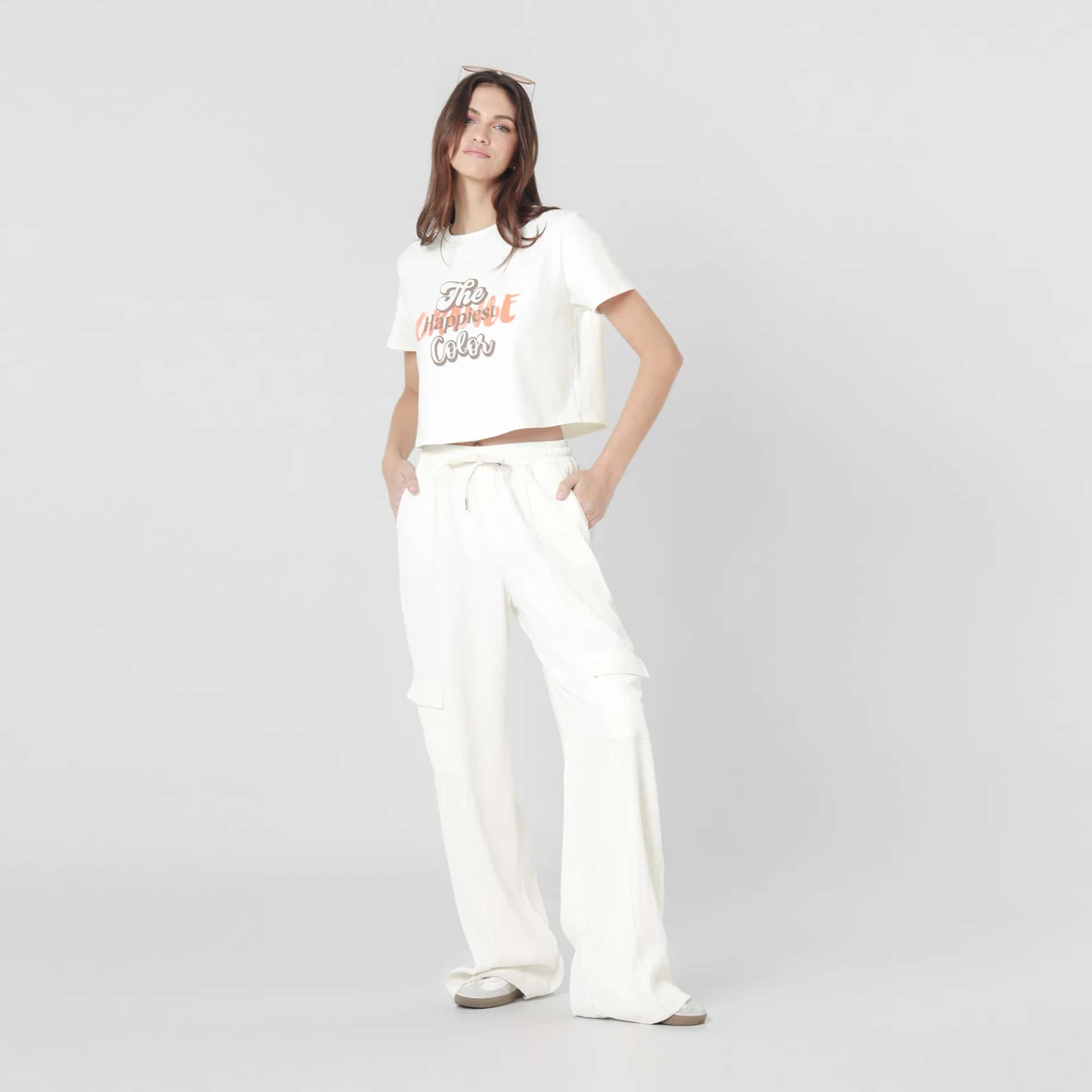 Pantalon Tiro Alto Bota Flare