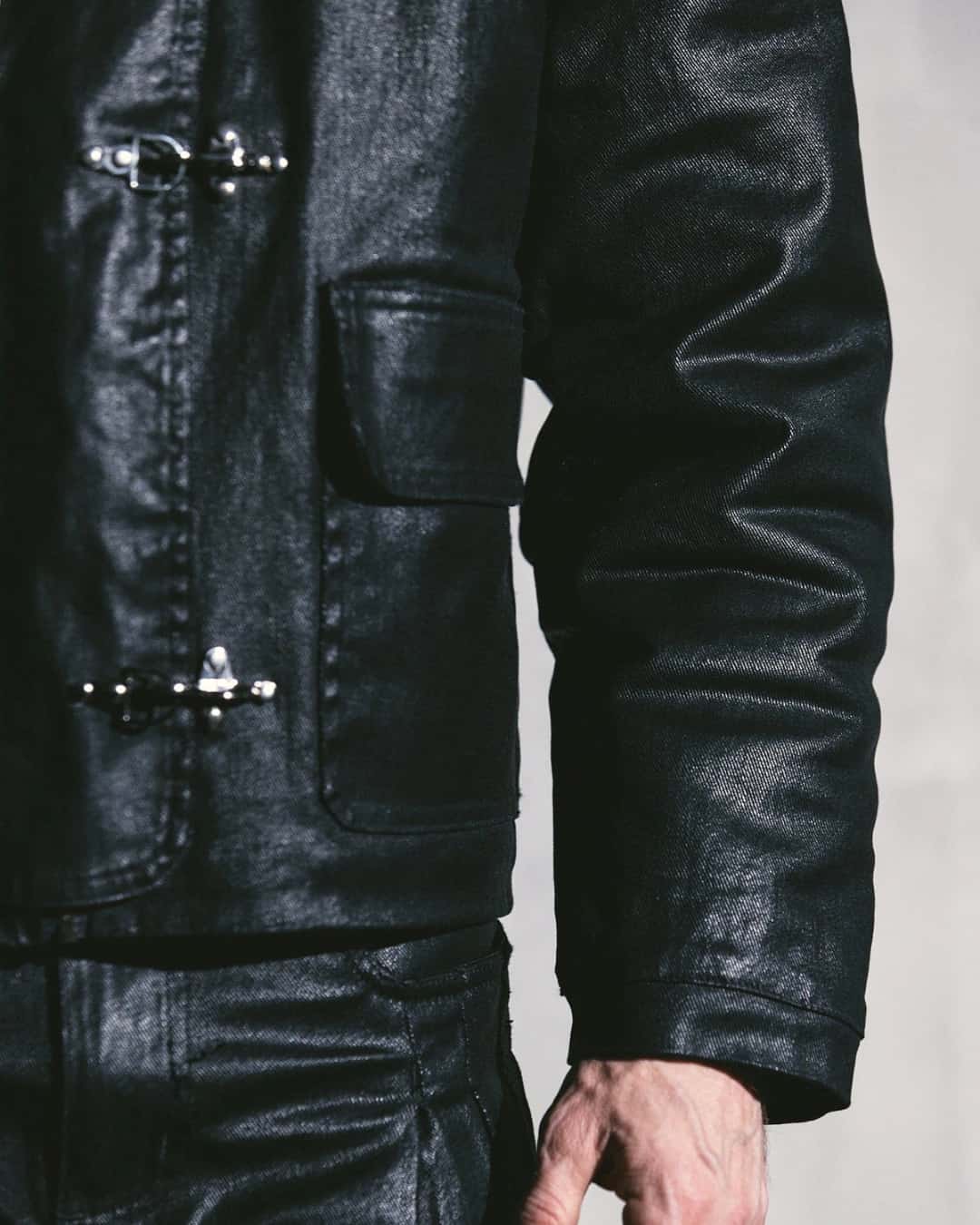 CHAQUETA DENIM ENCERADO - miniatura 2