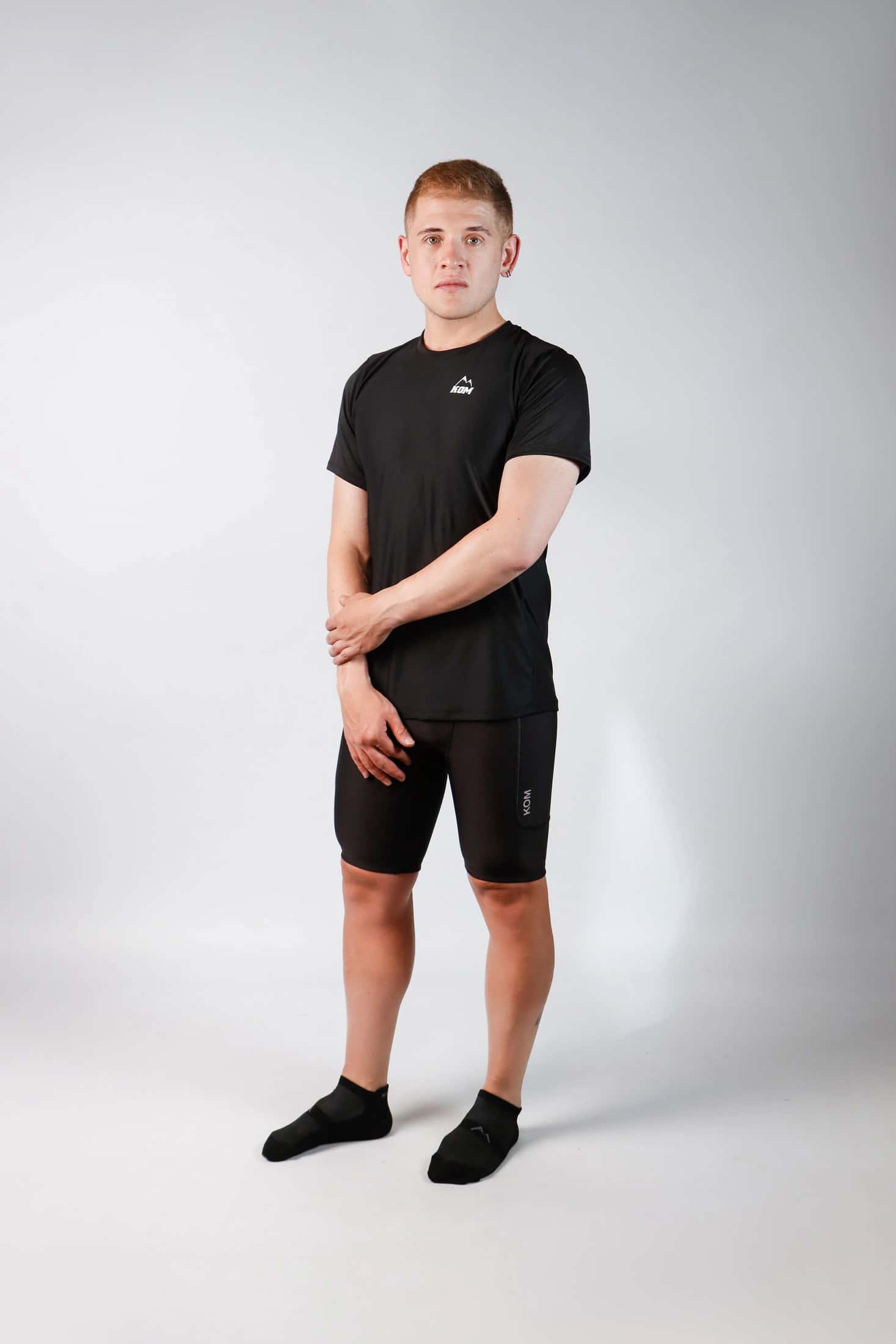 Camiseta deportiva running GIRO PLUS color natural