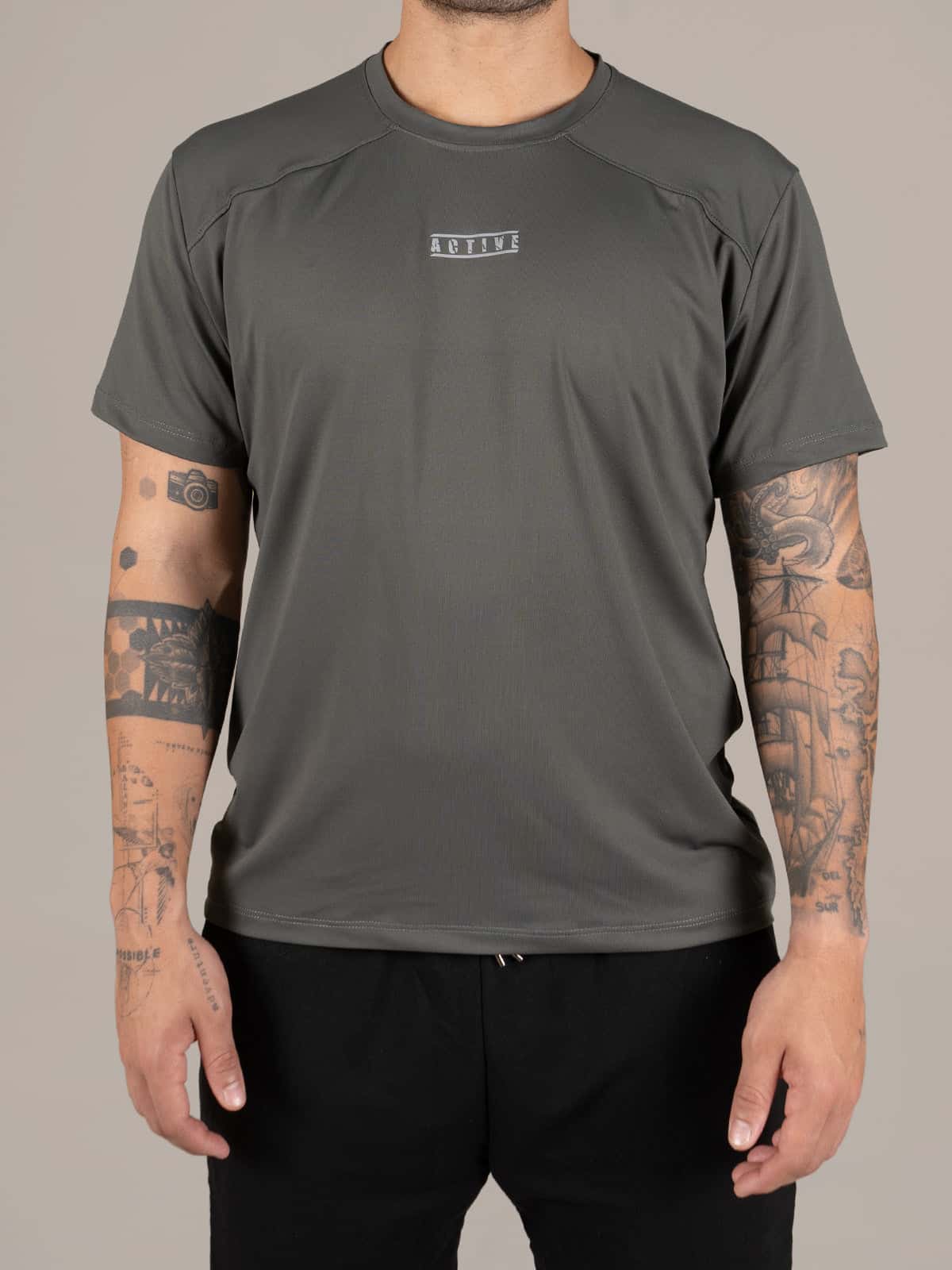 Camiseta Qatar Hombre Asfalto