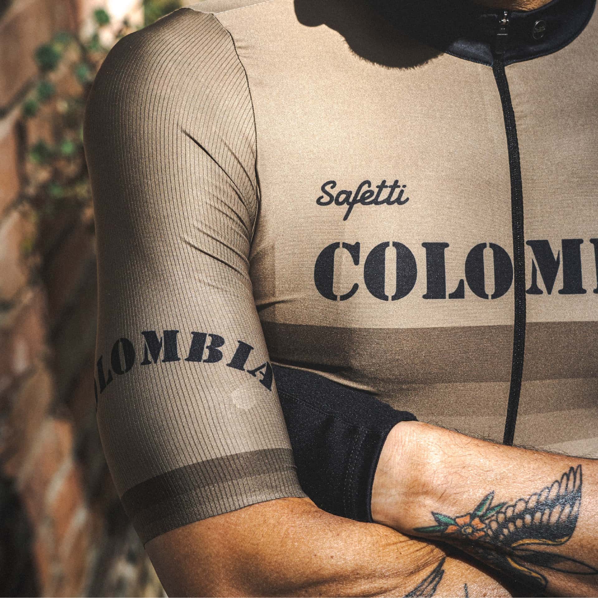 CAMISA CICLISMO MANGA CORTA COLOMBIA DORO 26 PARA HOMBRE - miniatura 6