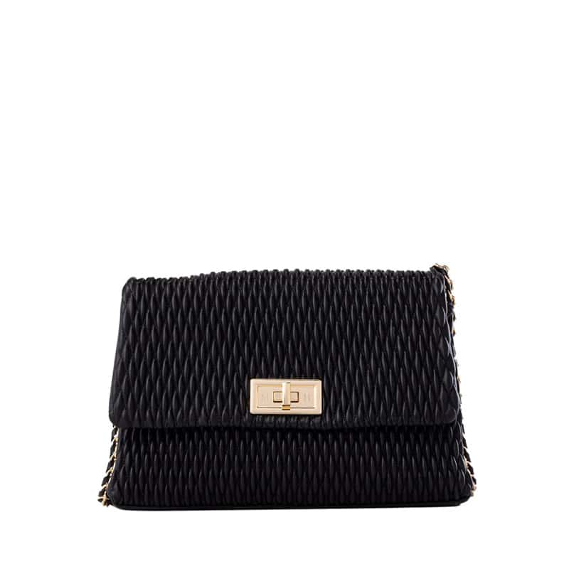 Manos Libres Baguette Cruzado Melina Negro Maryrose