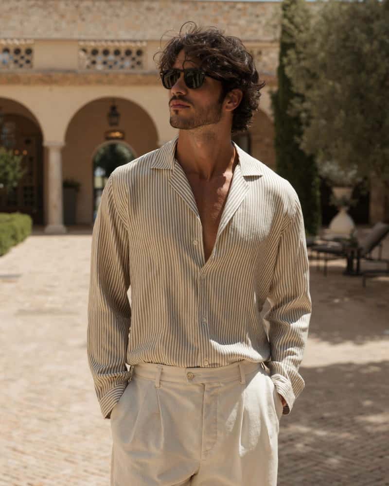 Gentlemen's Striped Shirt