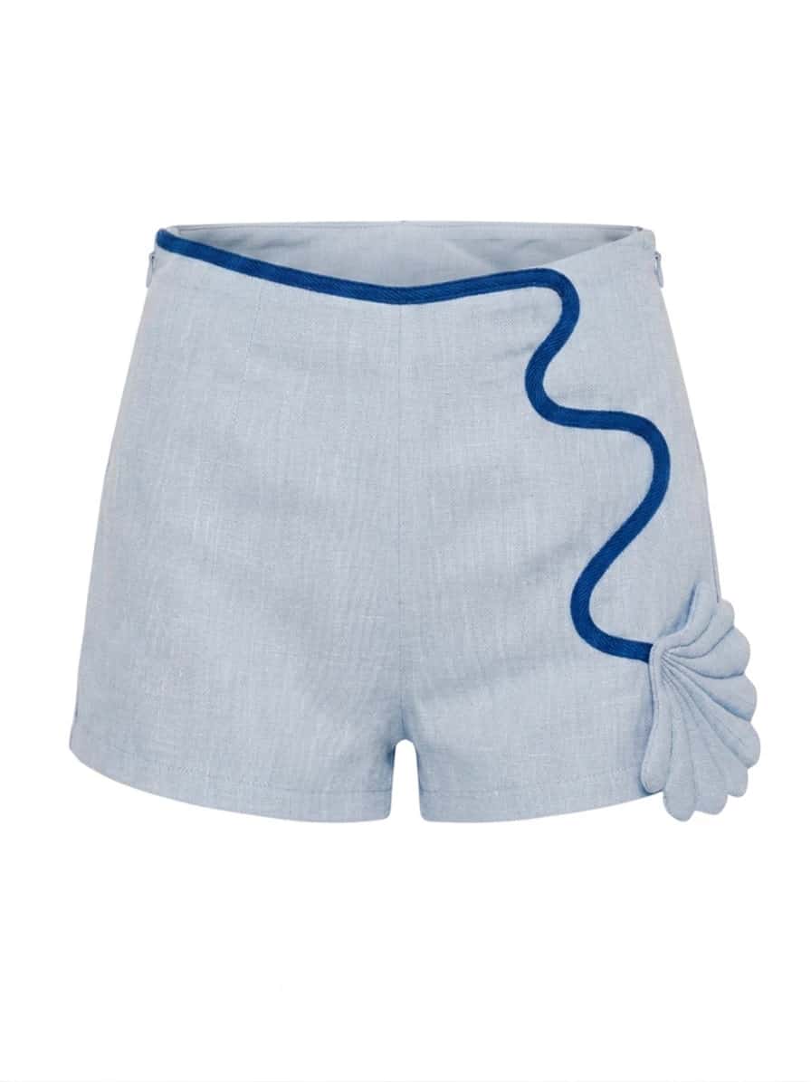 NAOMI SHORT WAVE BLUE
